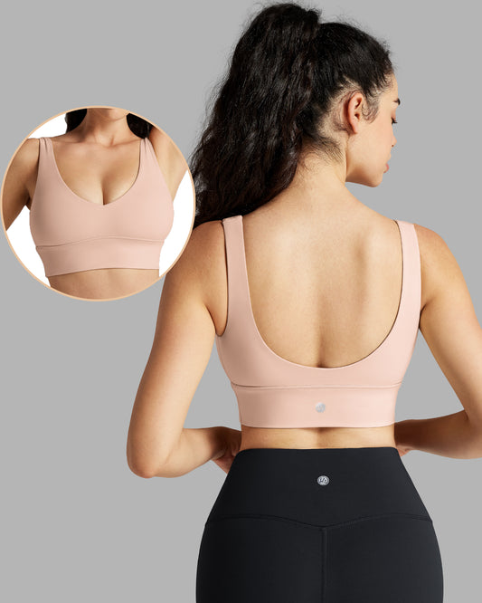 V-Neck U Back Bra