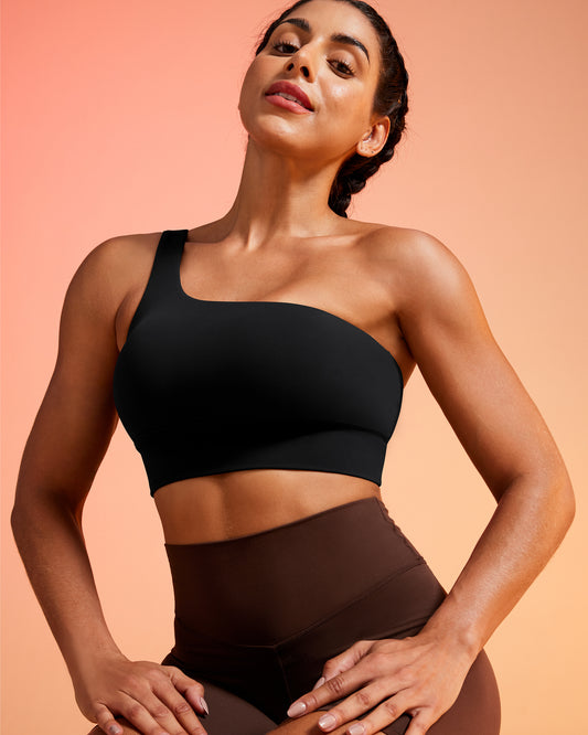 BareLuxe™ One Shoulder Bra
