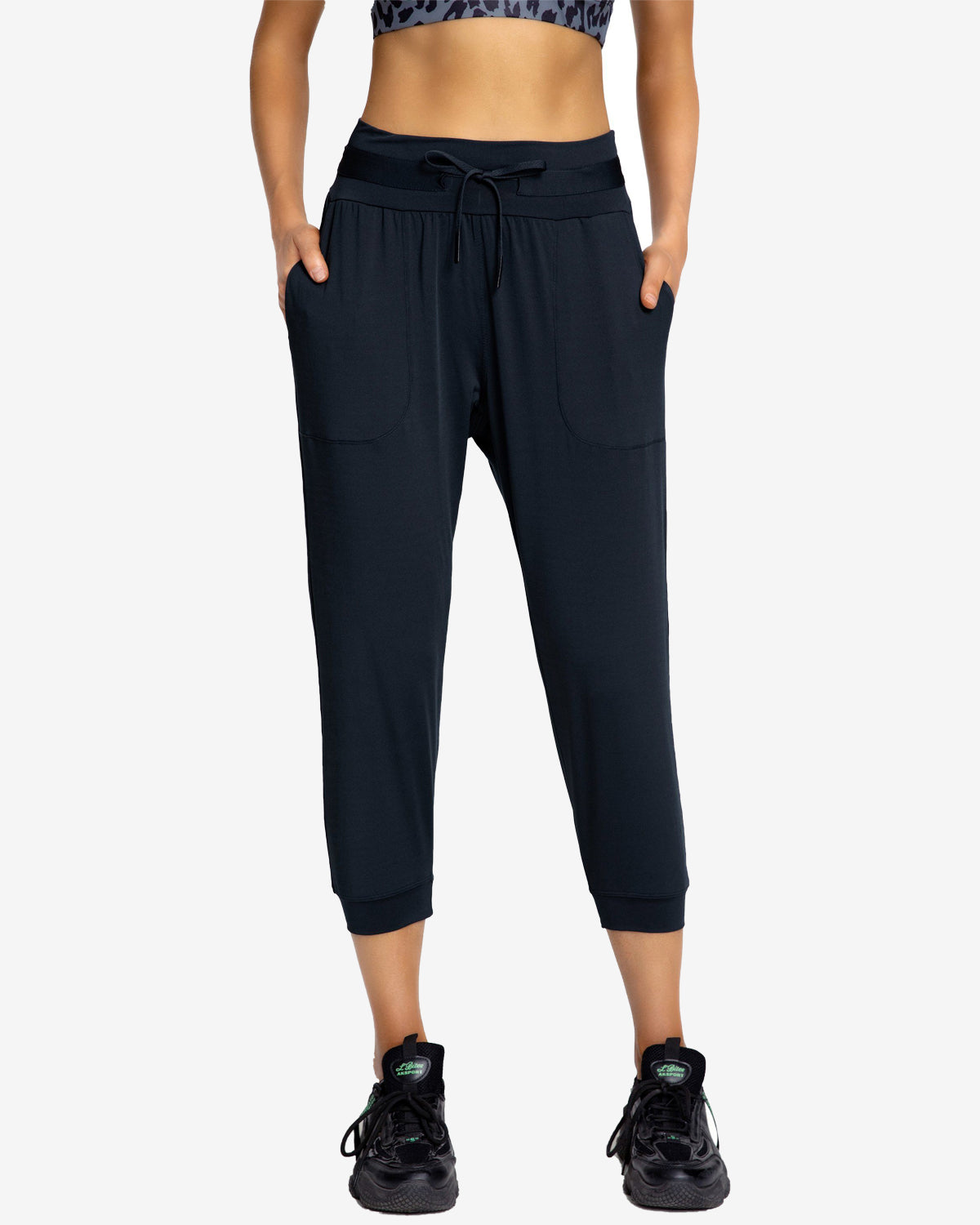 Queenie Ke Queenie Ke Women 23 Yoga Pants Color Blocking Mesh