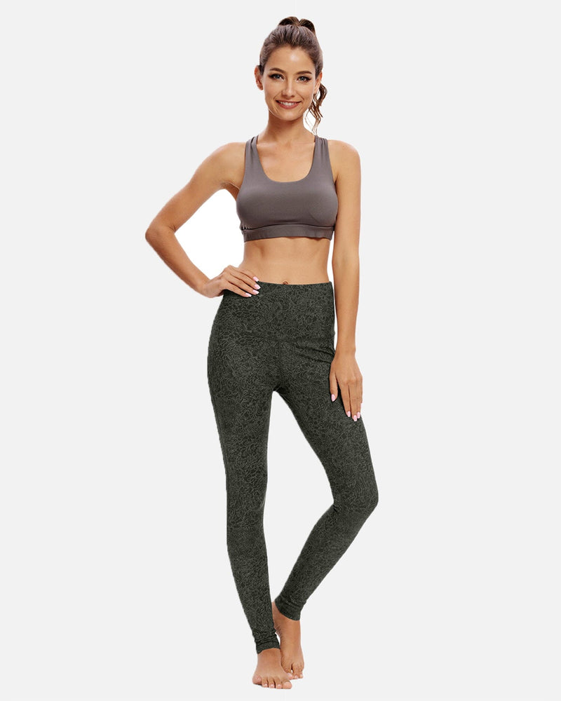 Queenie Ke Women Yoga Legging Power Flex High Waist Running Pants Workout  Tights Black – QUEENIEKE