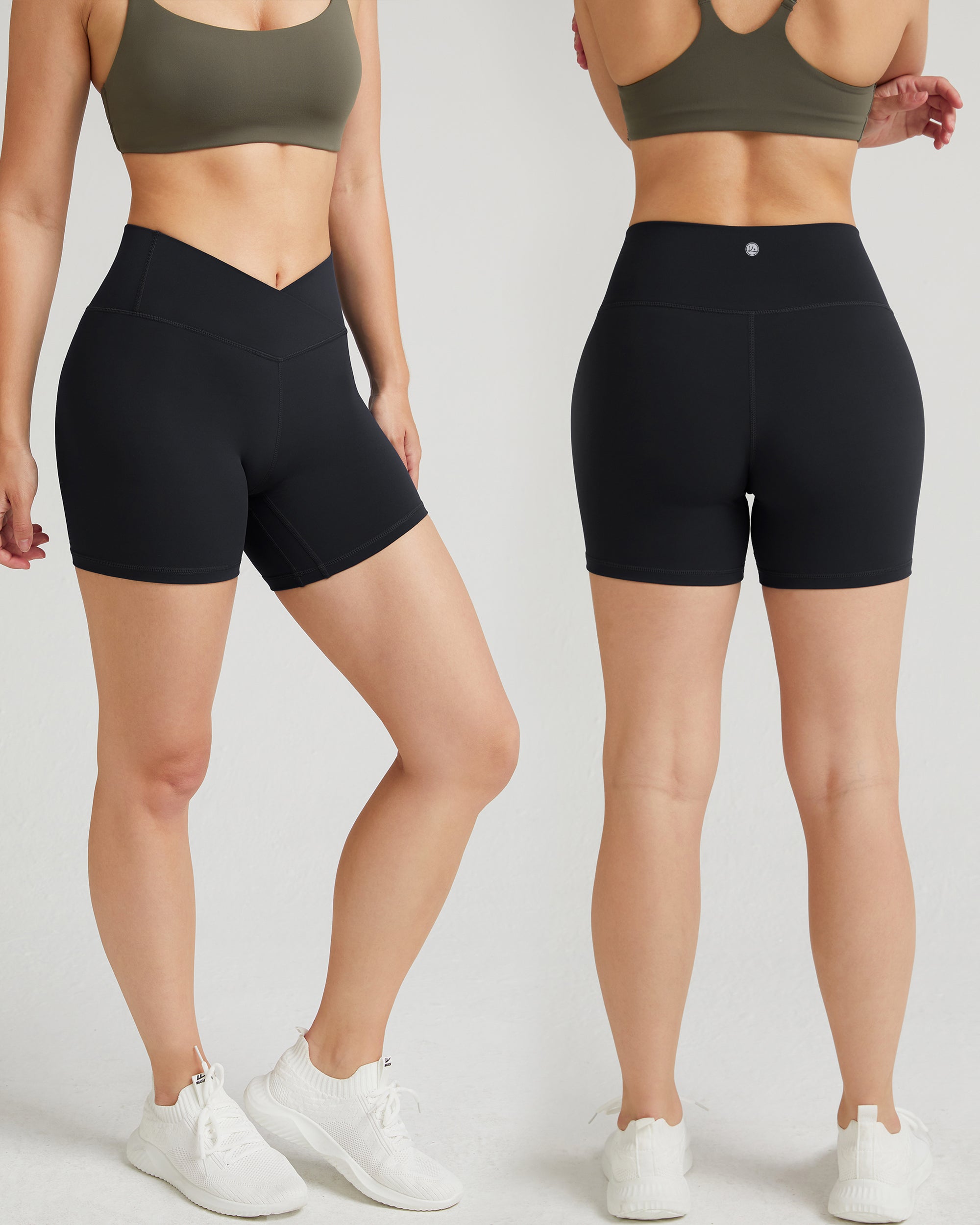 Cross Waist Shorts 231012
