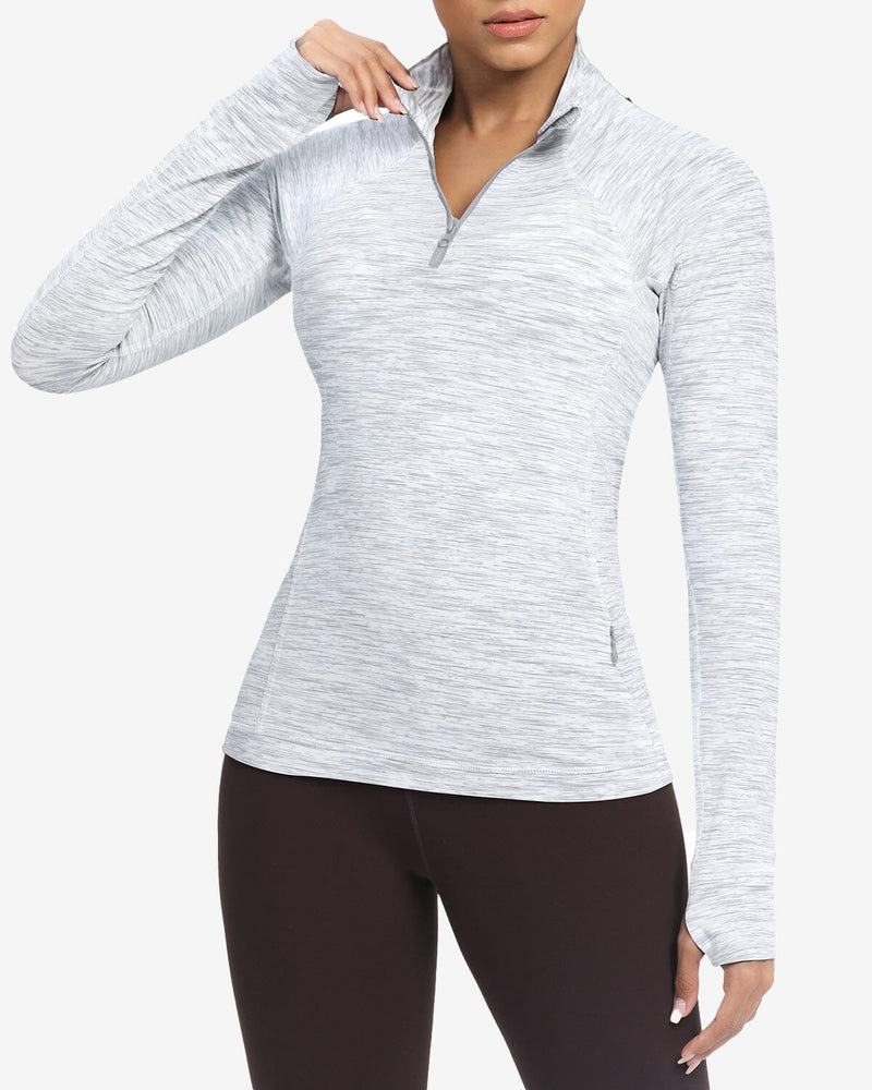 Women's Running Quarter Zip Pullover 220203