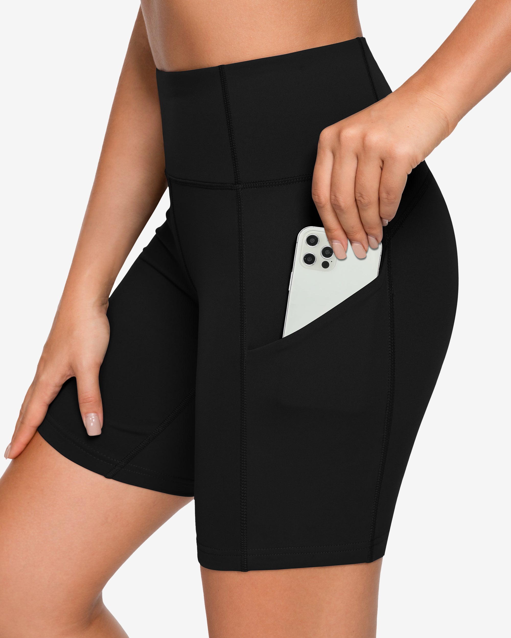 3 Side Pockets Workout Running Shorts 70822