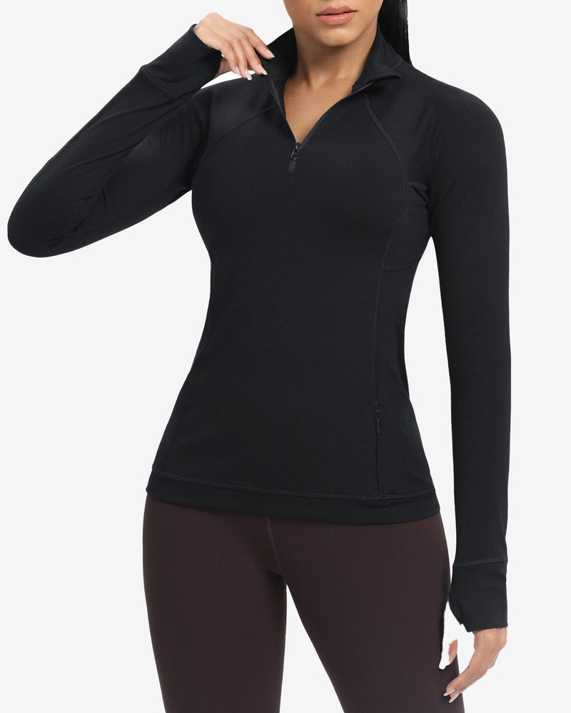 Women's Running Quarter Zip Pullover 220203