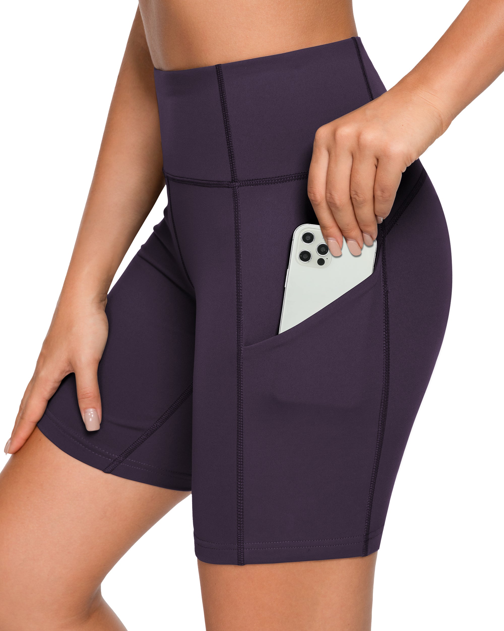 3 Side Pockets Workout Running Shorts 70822