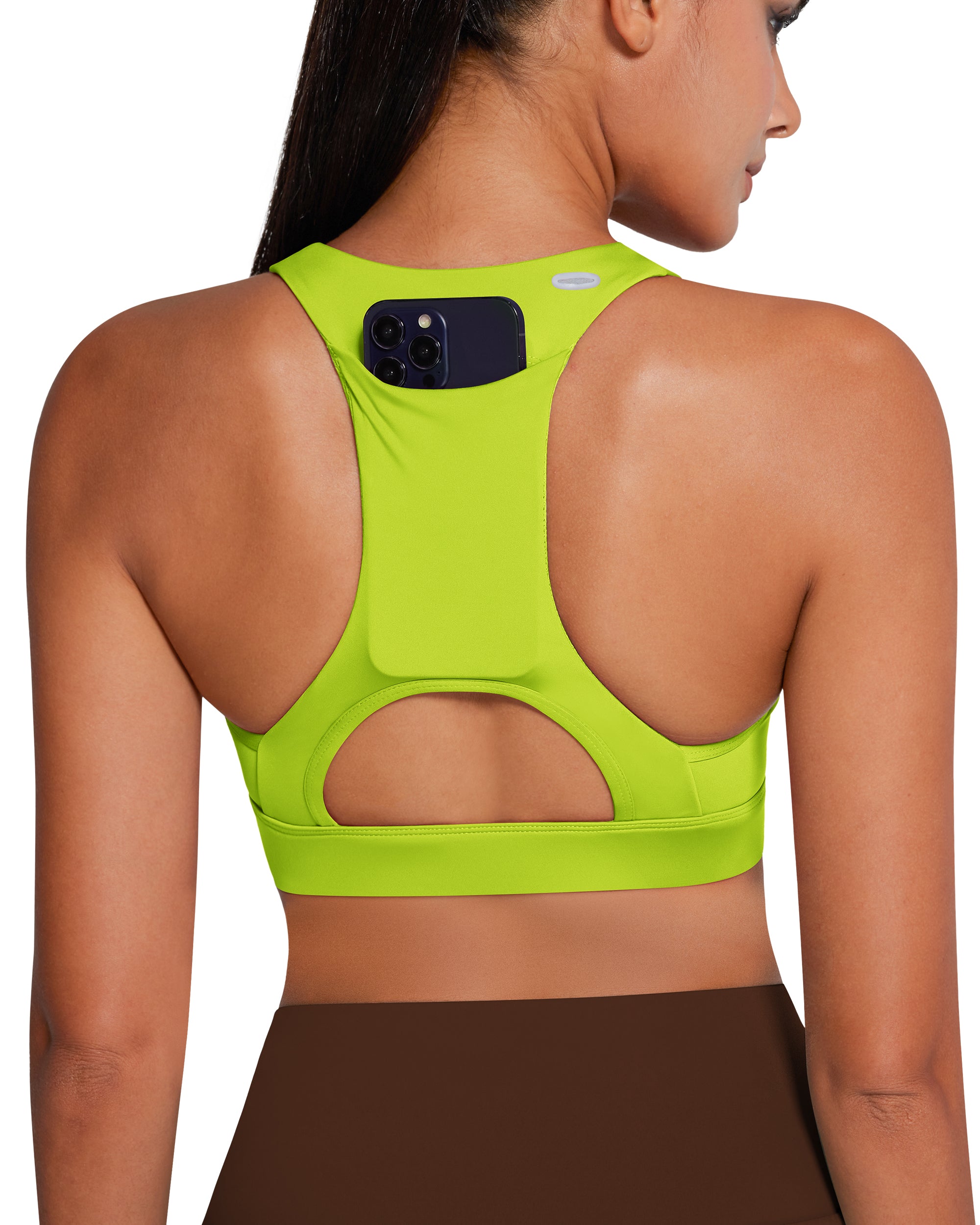 Phone Back Pockets Sport Bra 70927