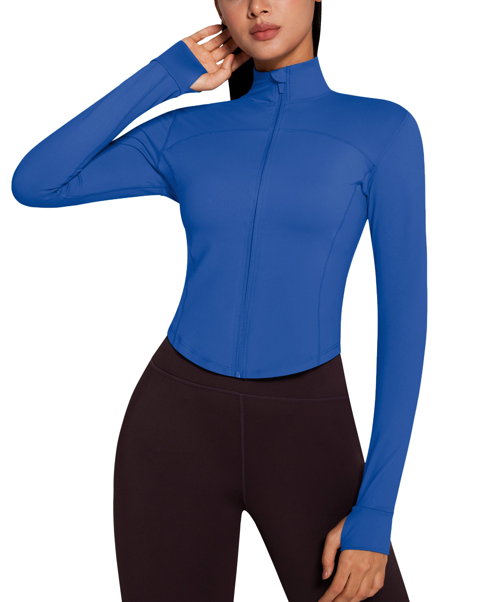 BareLuxe Cropped Running Jacket