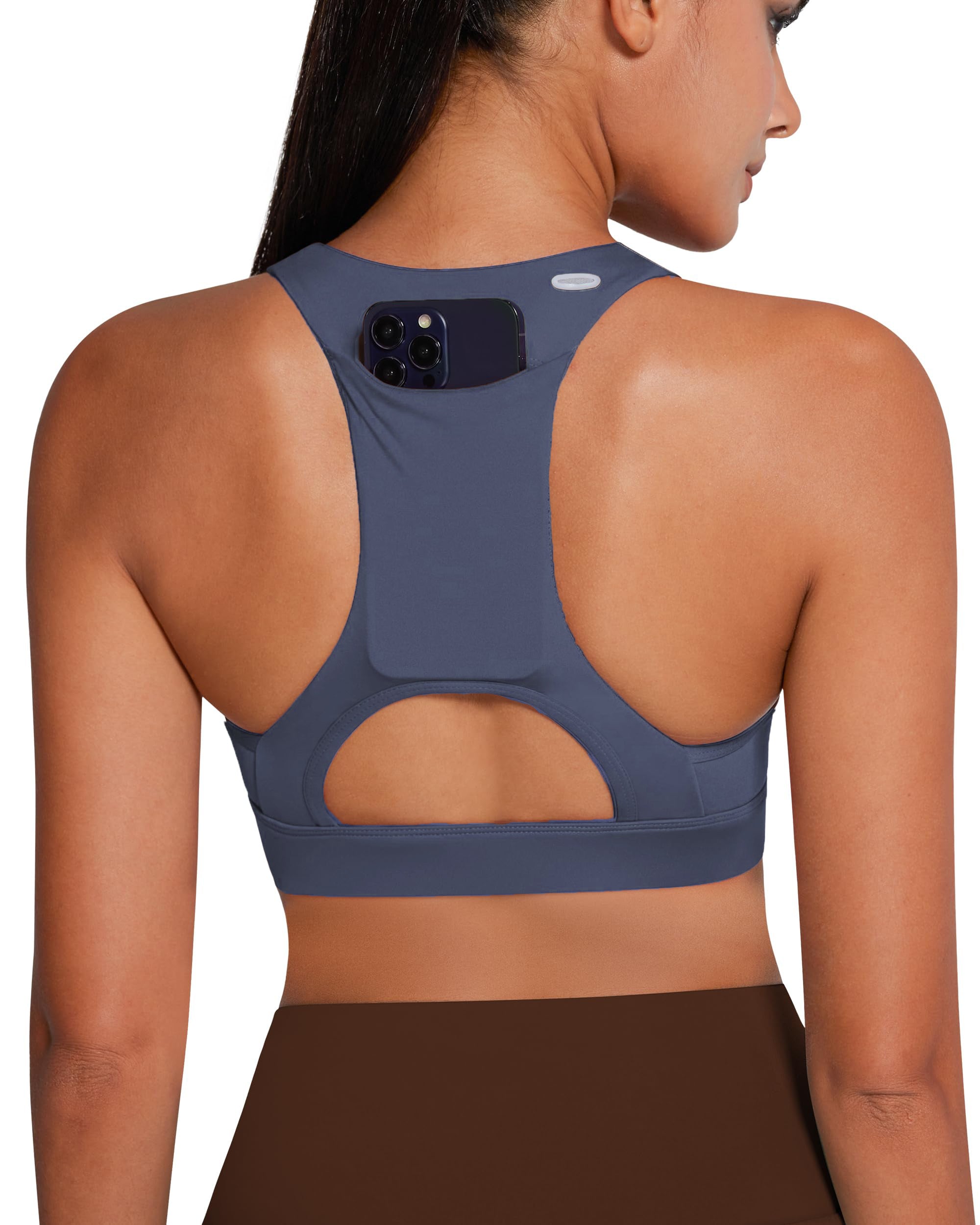 Phone Back Pockets Sport Bra 70927