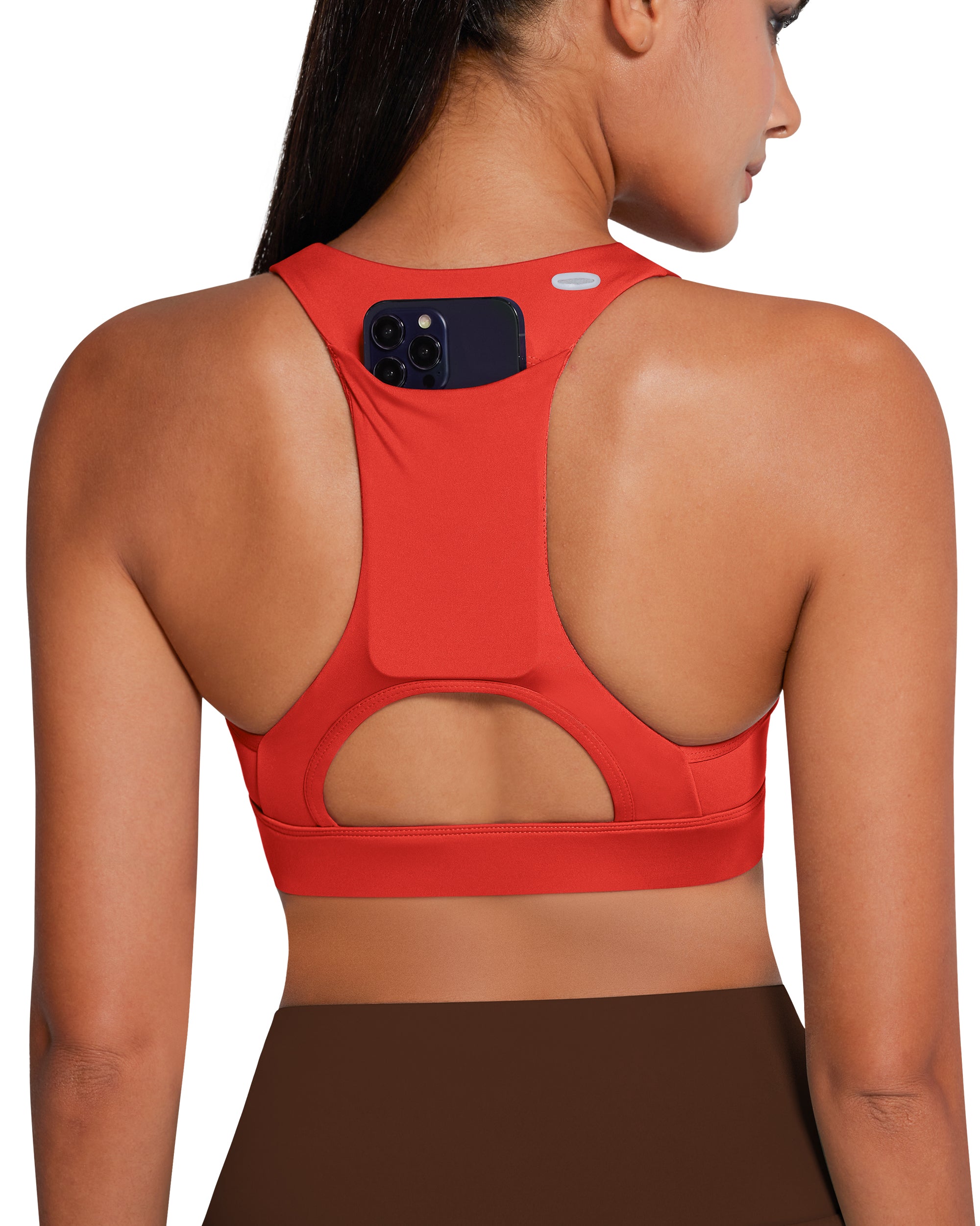 Phone Back Pockets Sport Bra 70927