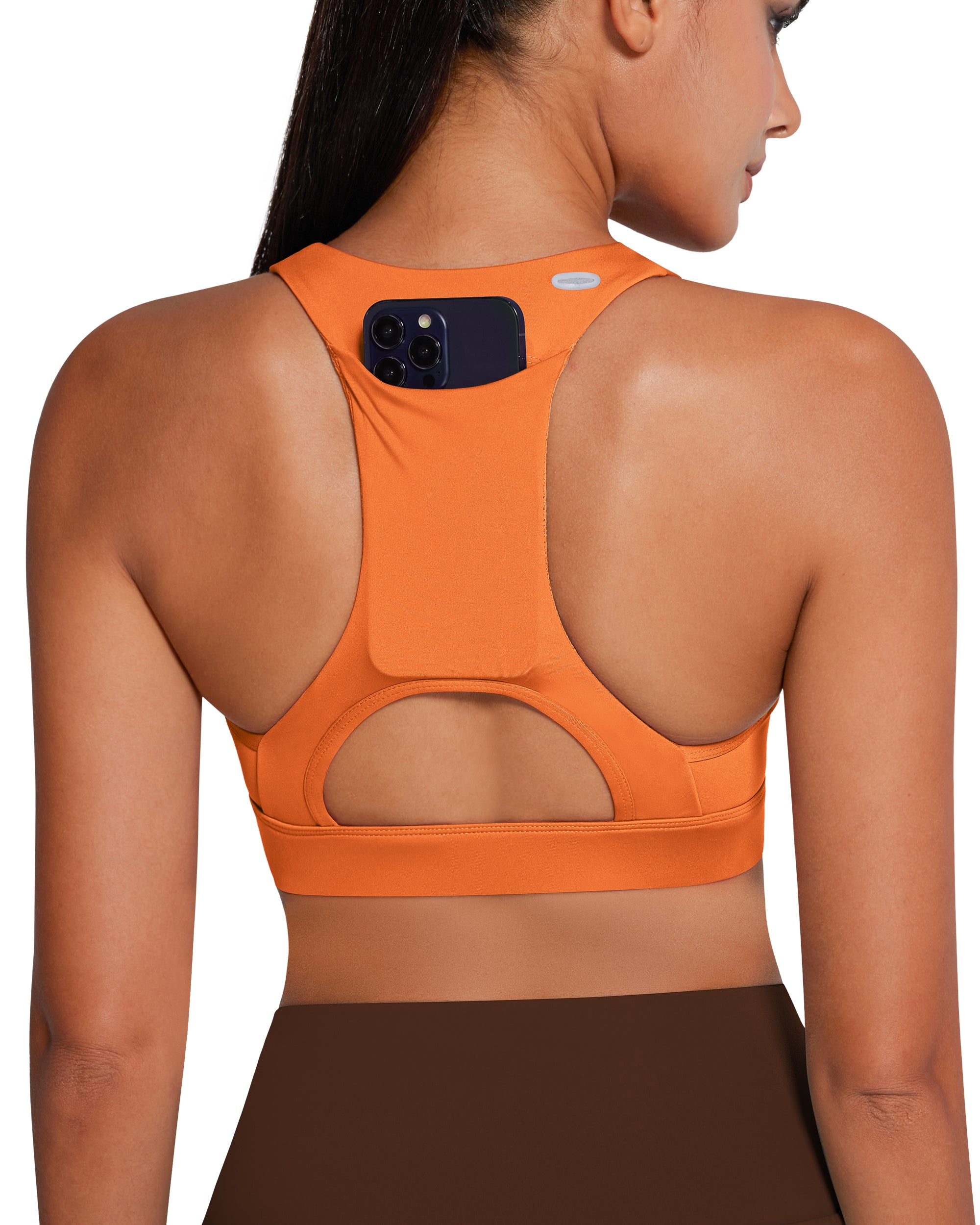 Phone Back Pockets Sport Bra 70927