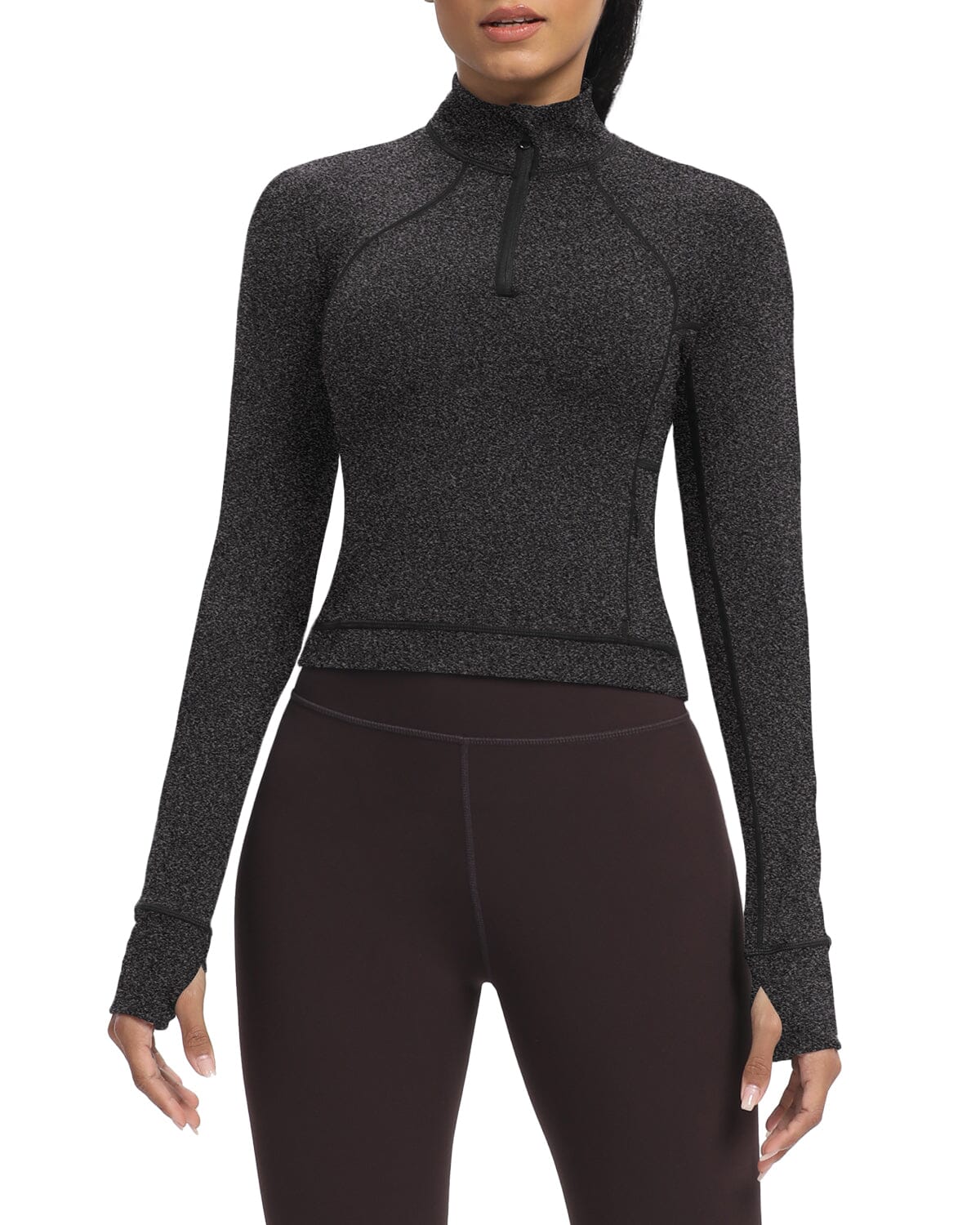 Athletic Half Zip Slim Jacket 220303