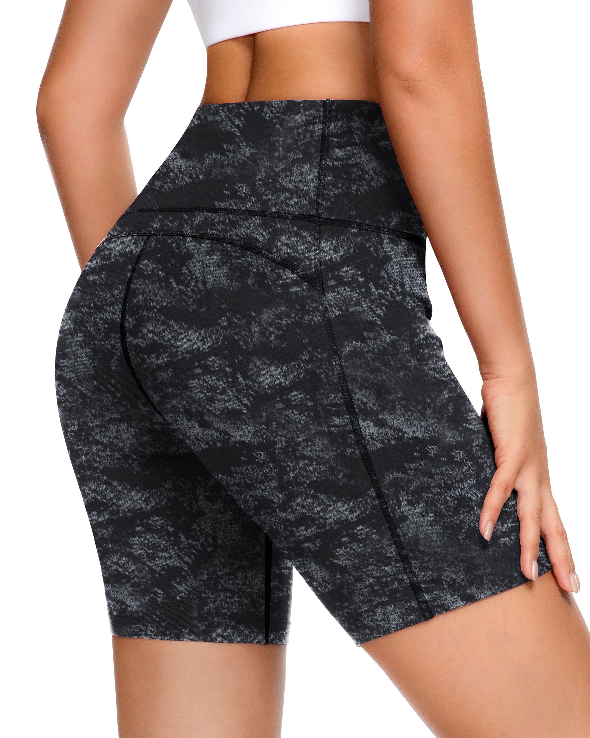 3 Side Pockets Workout Running Shorts 70822