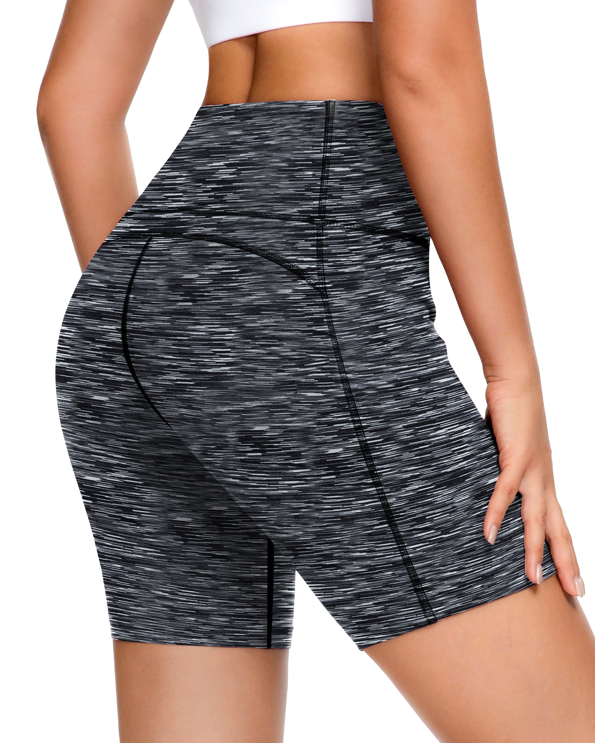 3 Side Pockets Workout Running Shorts 70822