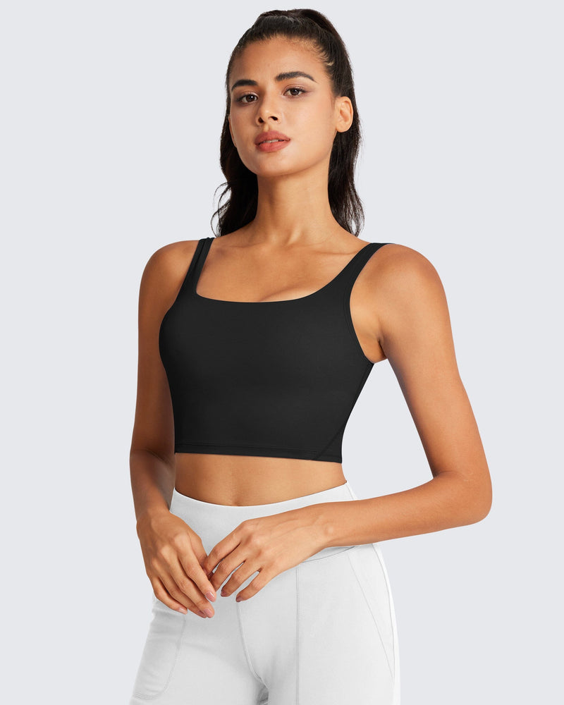 Longline Padded Sports Bra 220408