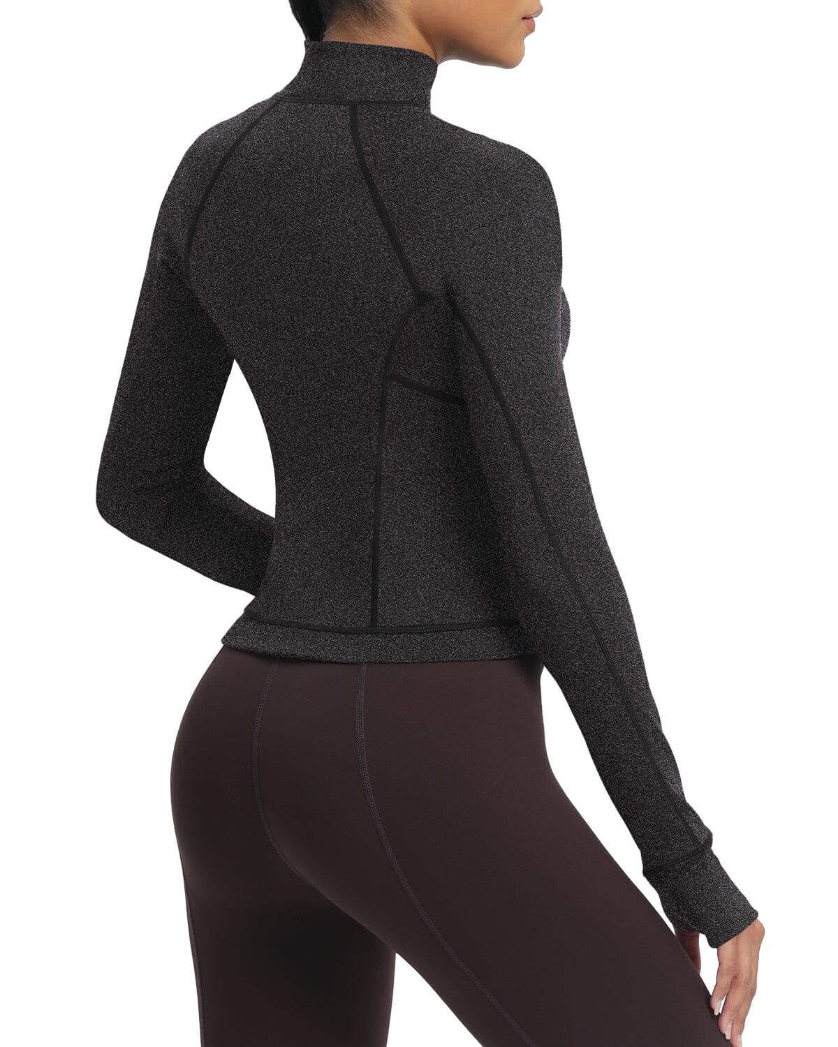 Athletic Half Zip Slim Jacket 220303