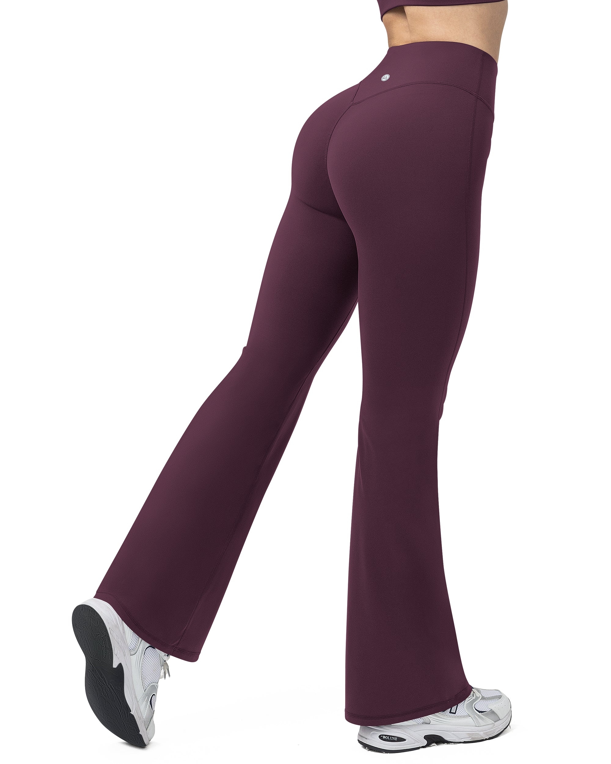 Flared Leggings for Women Scrunch Butt Buttery Soft Yoga Pants 260204