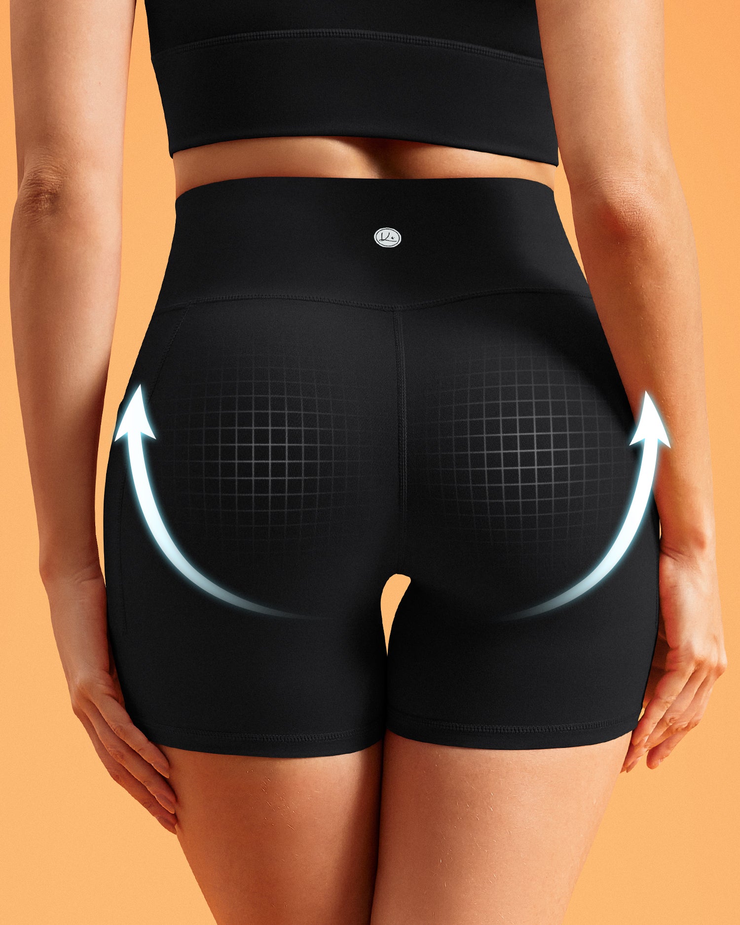 5" Biker Shorts with Pockets 253704