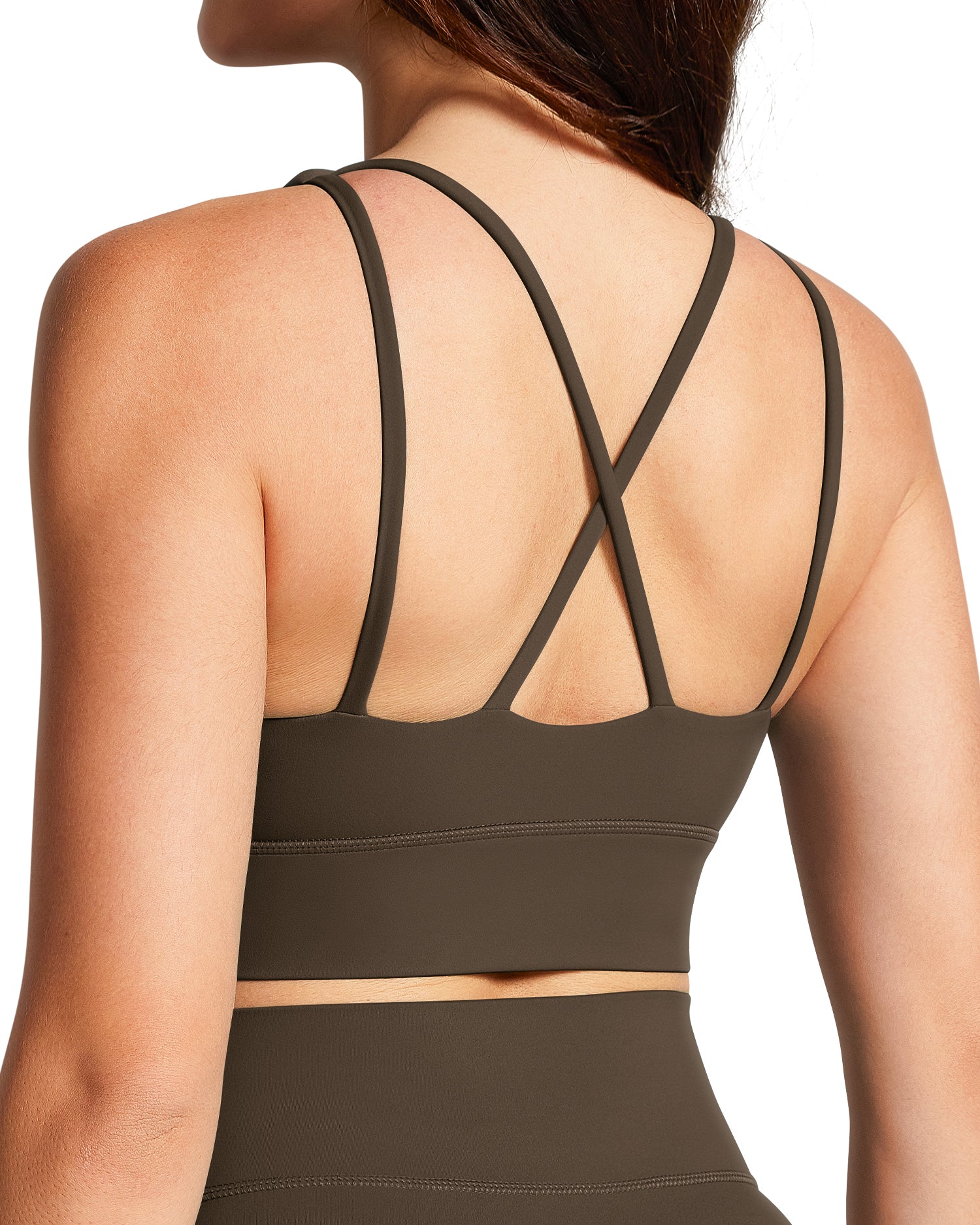 Contrast Stitching Sports Bras 251708