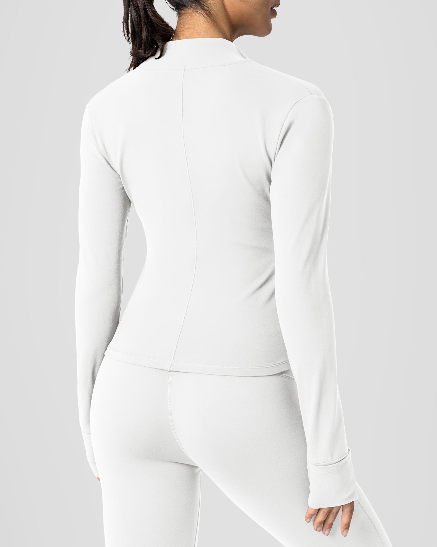 Bareluxe Golden Zipper Workout Jacket for Women with Pockets 257703