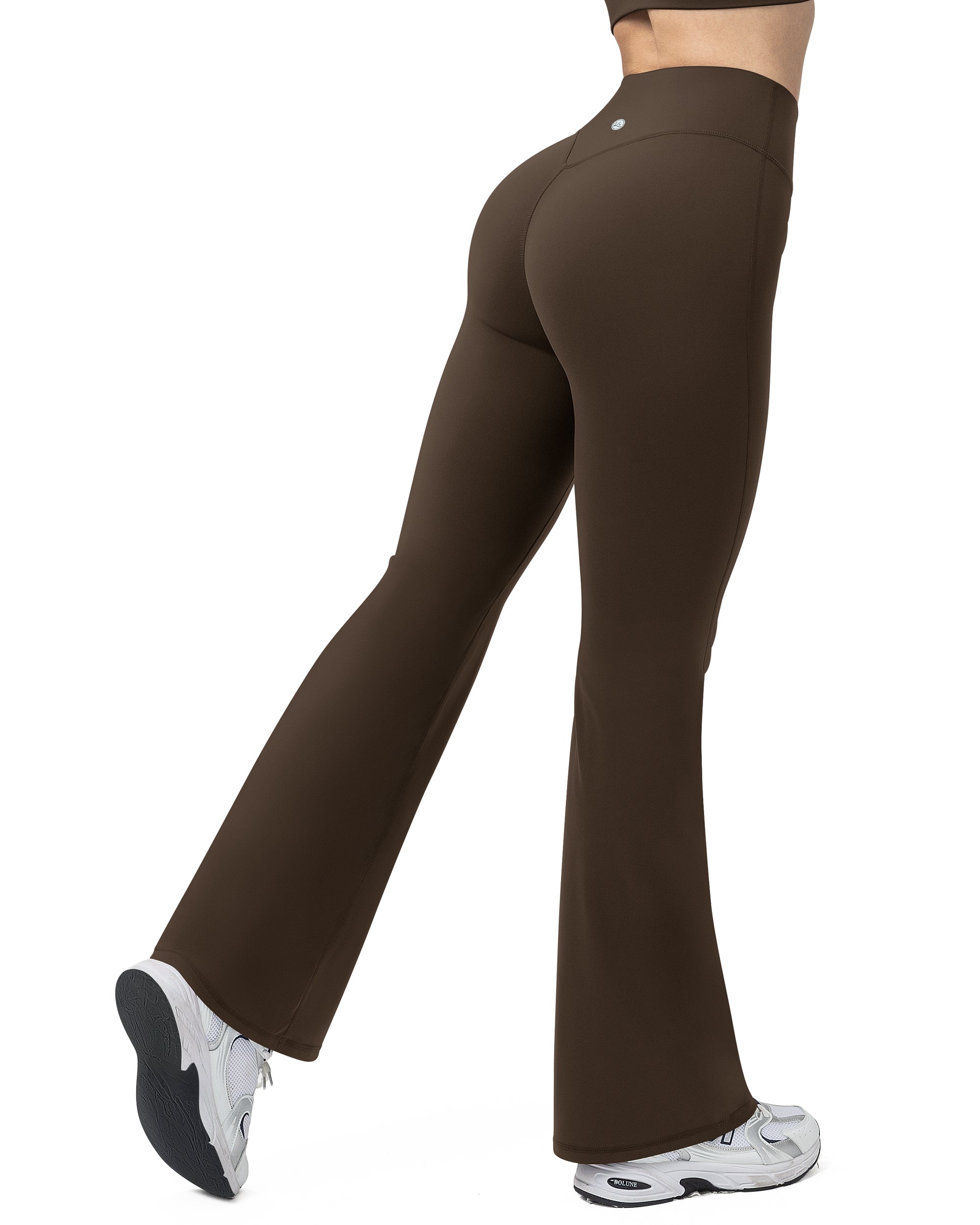 Flared Leggings for Women Scrunch Butt Buttery Soft Yoga Pants 260204