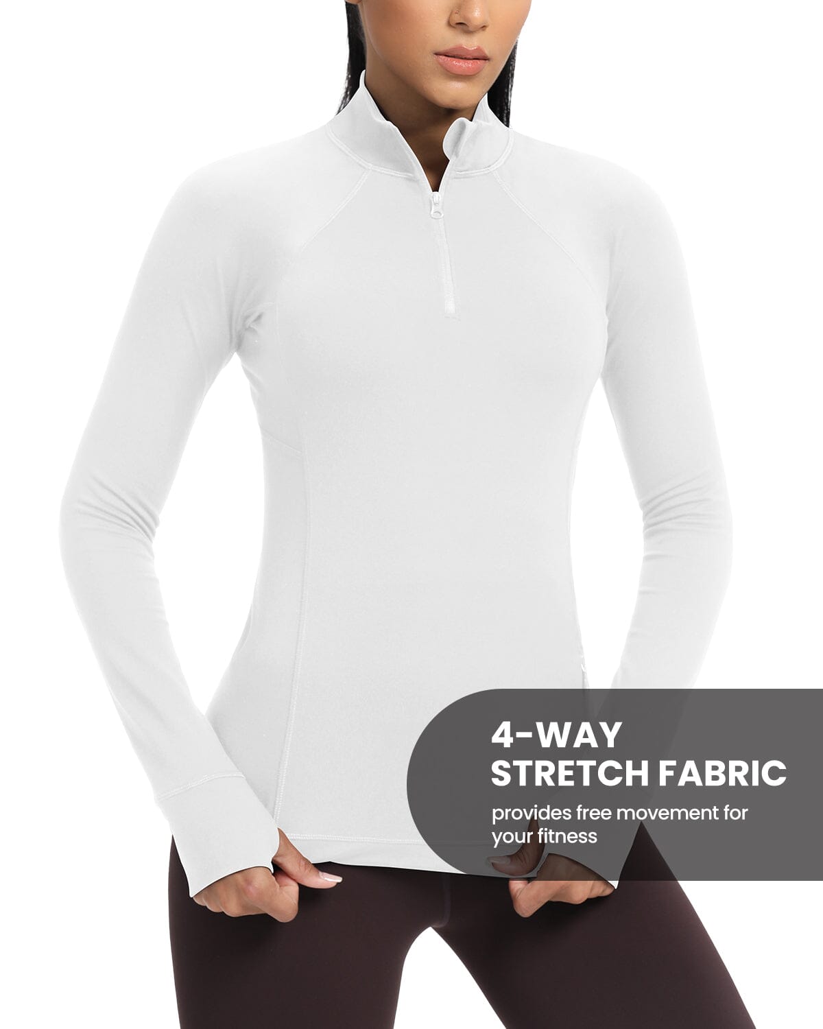 Women's Running Quarter Zip Pullover 220203