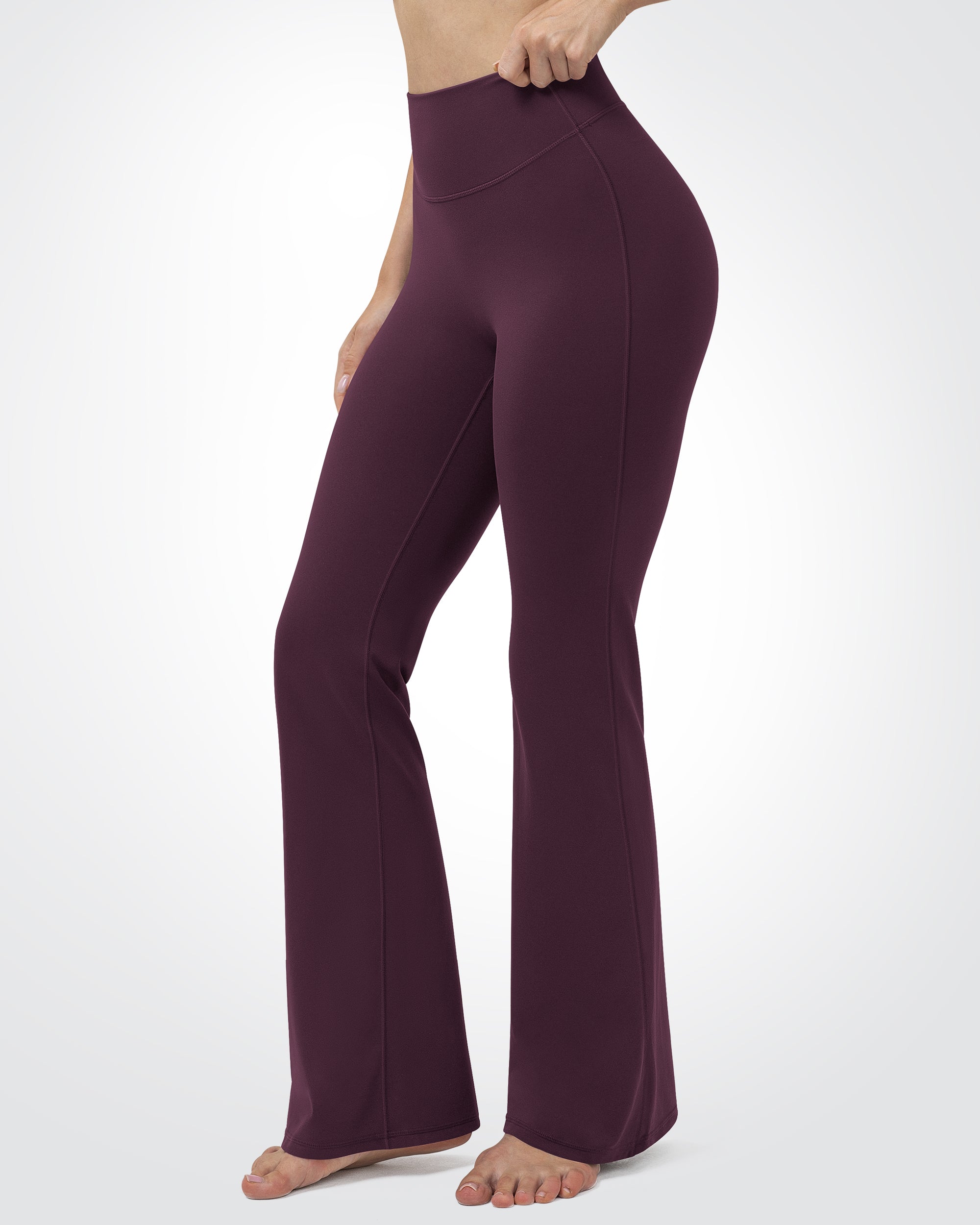 Flared Leggings for Women Scrunch Butt Buttery Soft Yoga Pants 260204