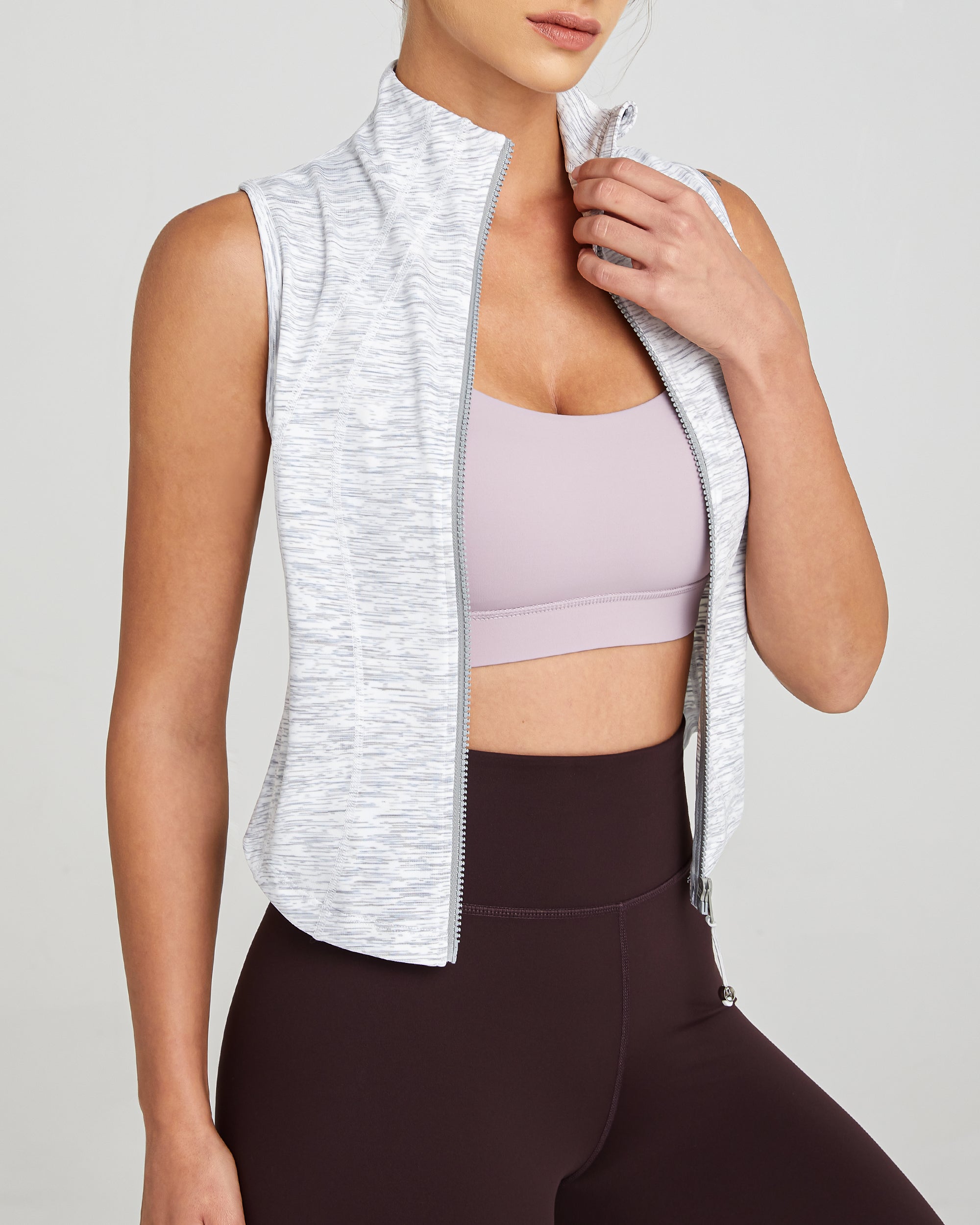 Sleeveless Crop Shirts 232803