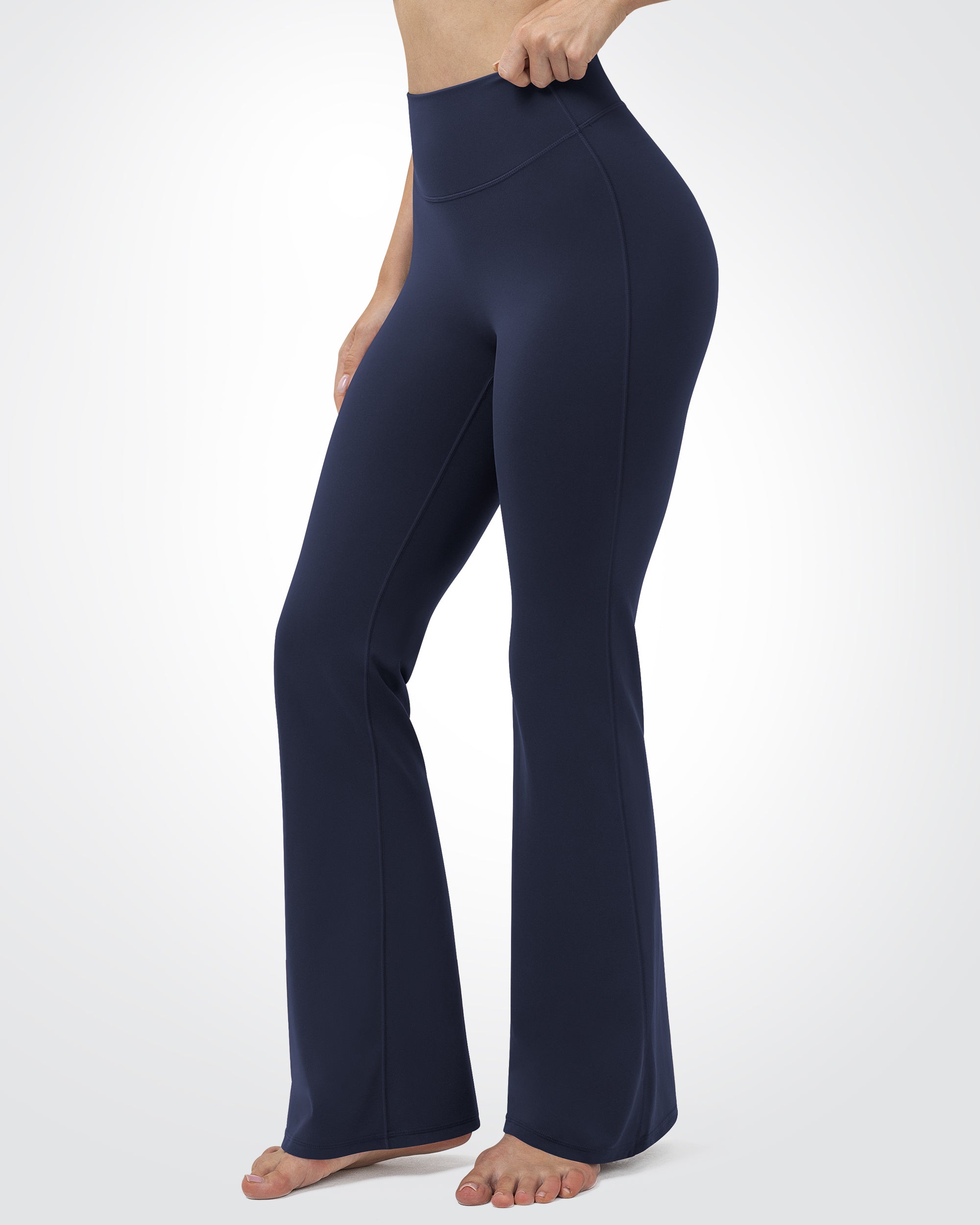 Flared Leggings for Women Scrunch Butt Buttery Soft Yoga Pants 260204