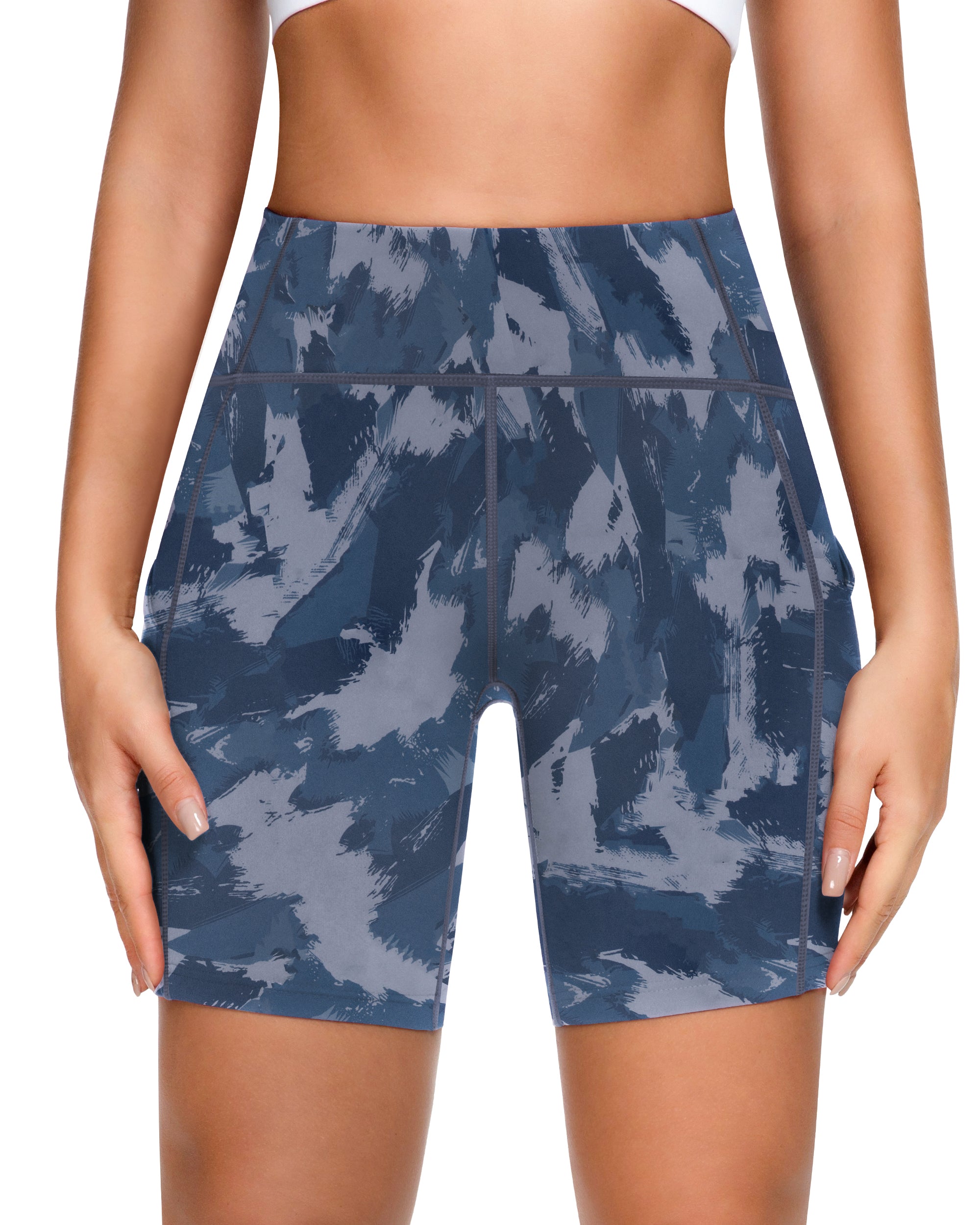 3 Side Pockets Workout Running Shorts 70822