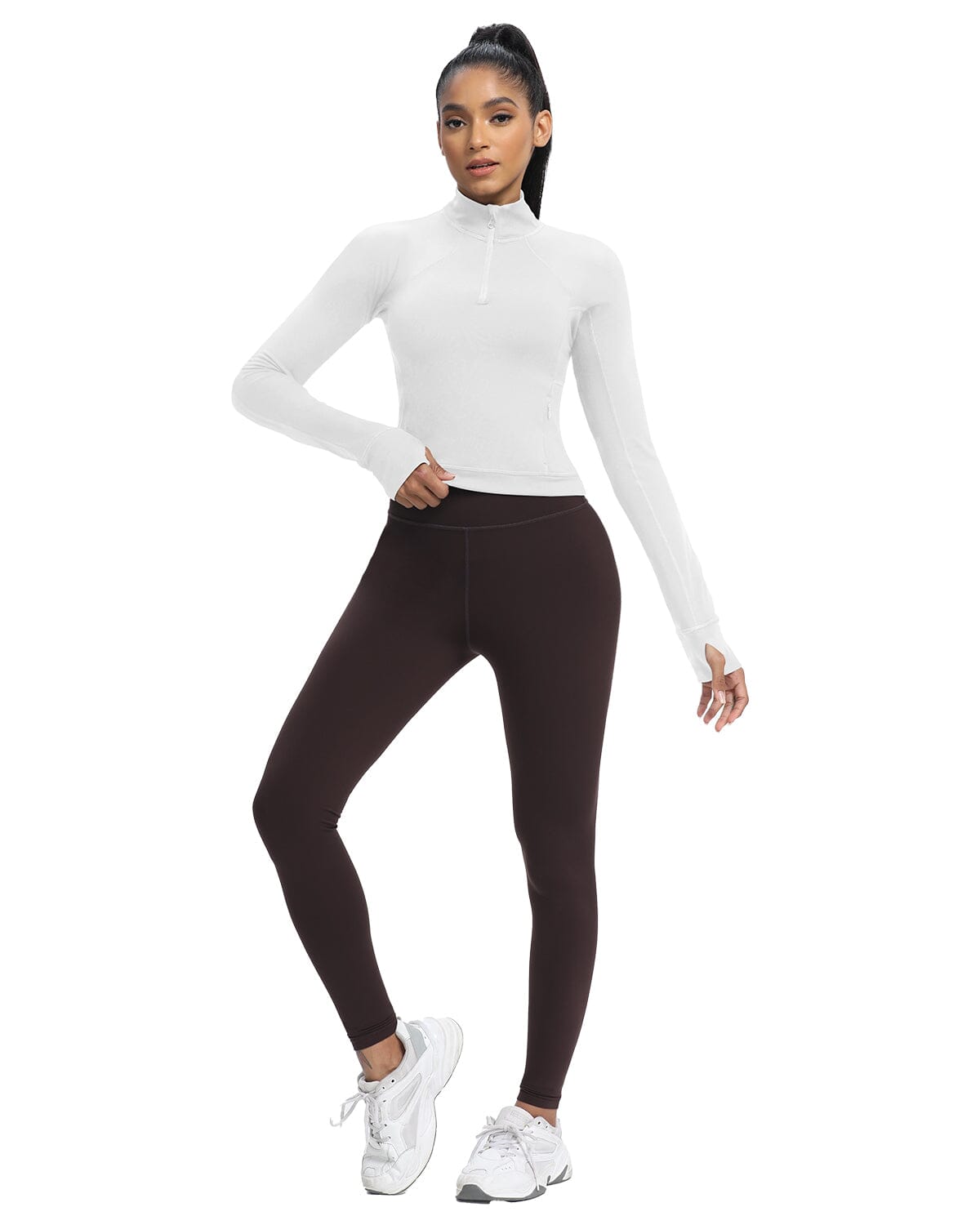 Athletic Half Zip Slim Jacket 220303