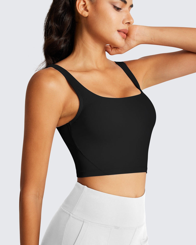 Longline Padded Sports Bra 220408