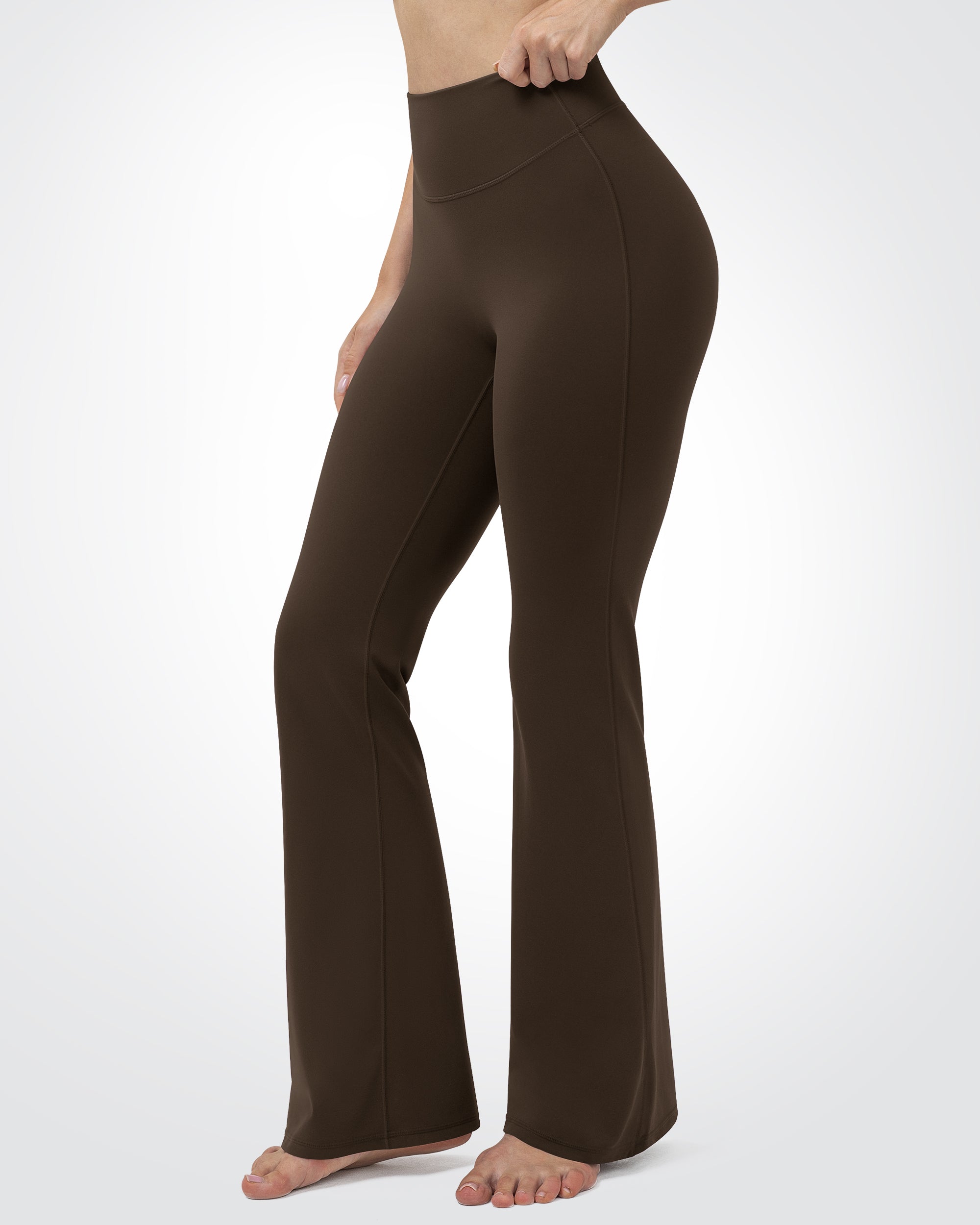 Flared Leggings for Women Scrunch Butt Buttery Soft Yoga Pants 260204
