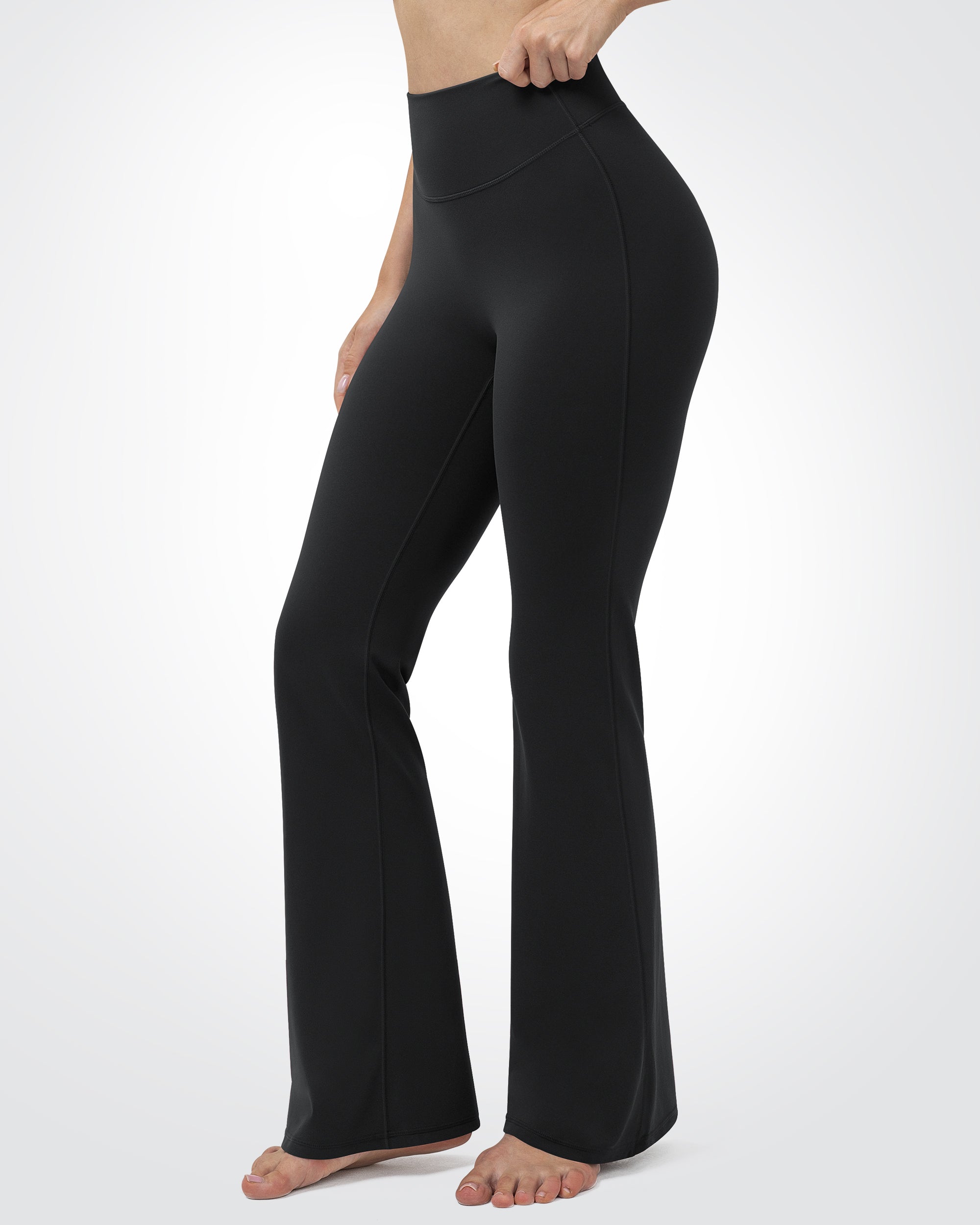 Flared Leggings for Women Scrunch Butt Buttery Soft Yoga Pants 260204