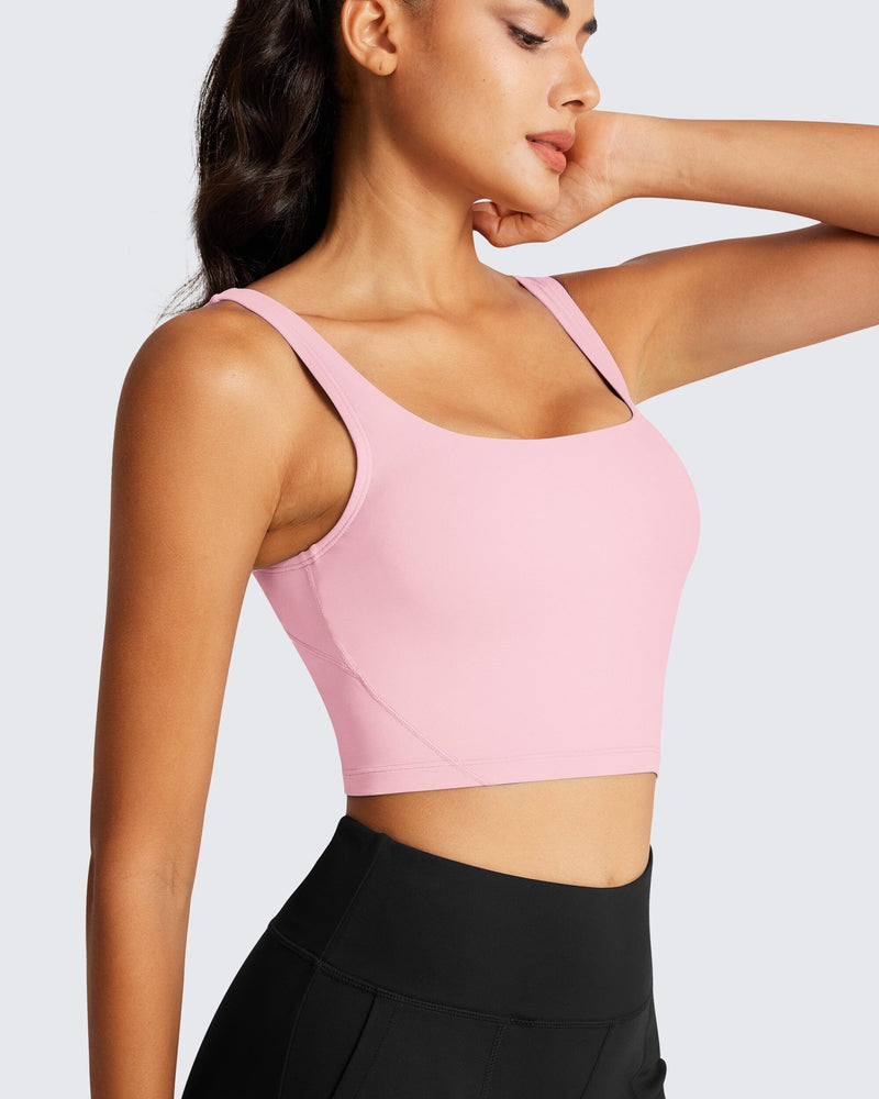 Longline Padded Sports Bra 220408