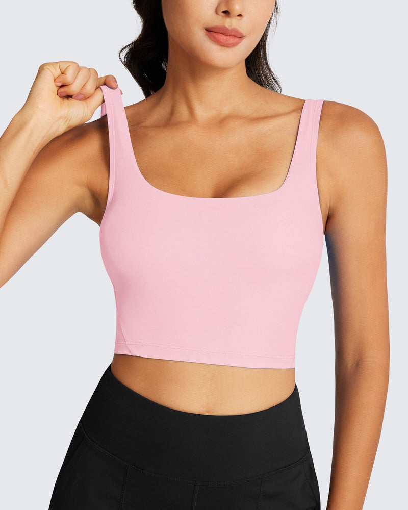 Longline Padded Sports Bra 220408