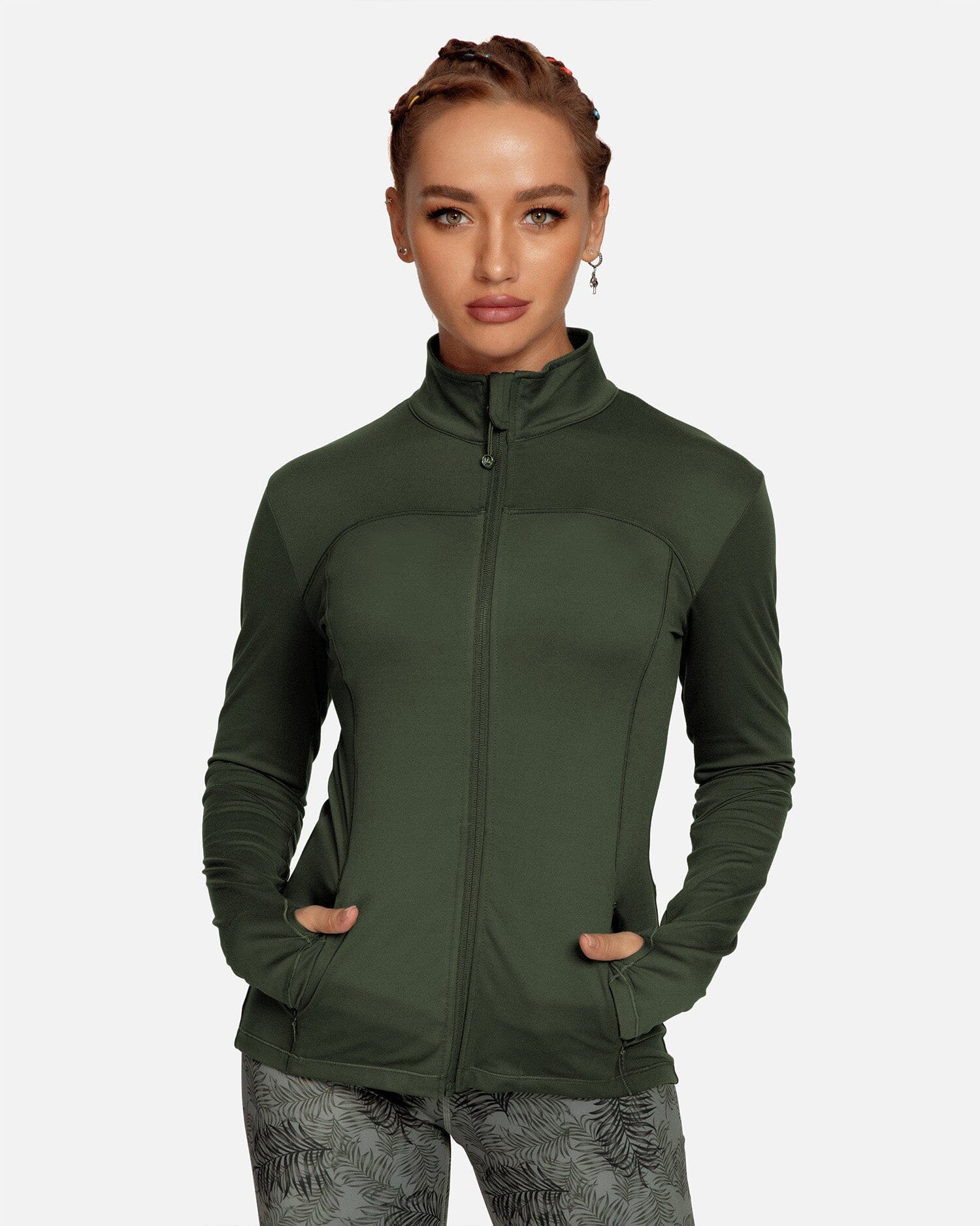 Turtleneck Slim Fit Running Top 80927