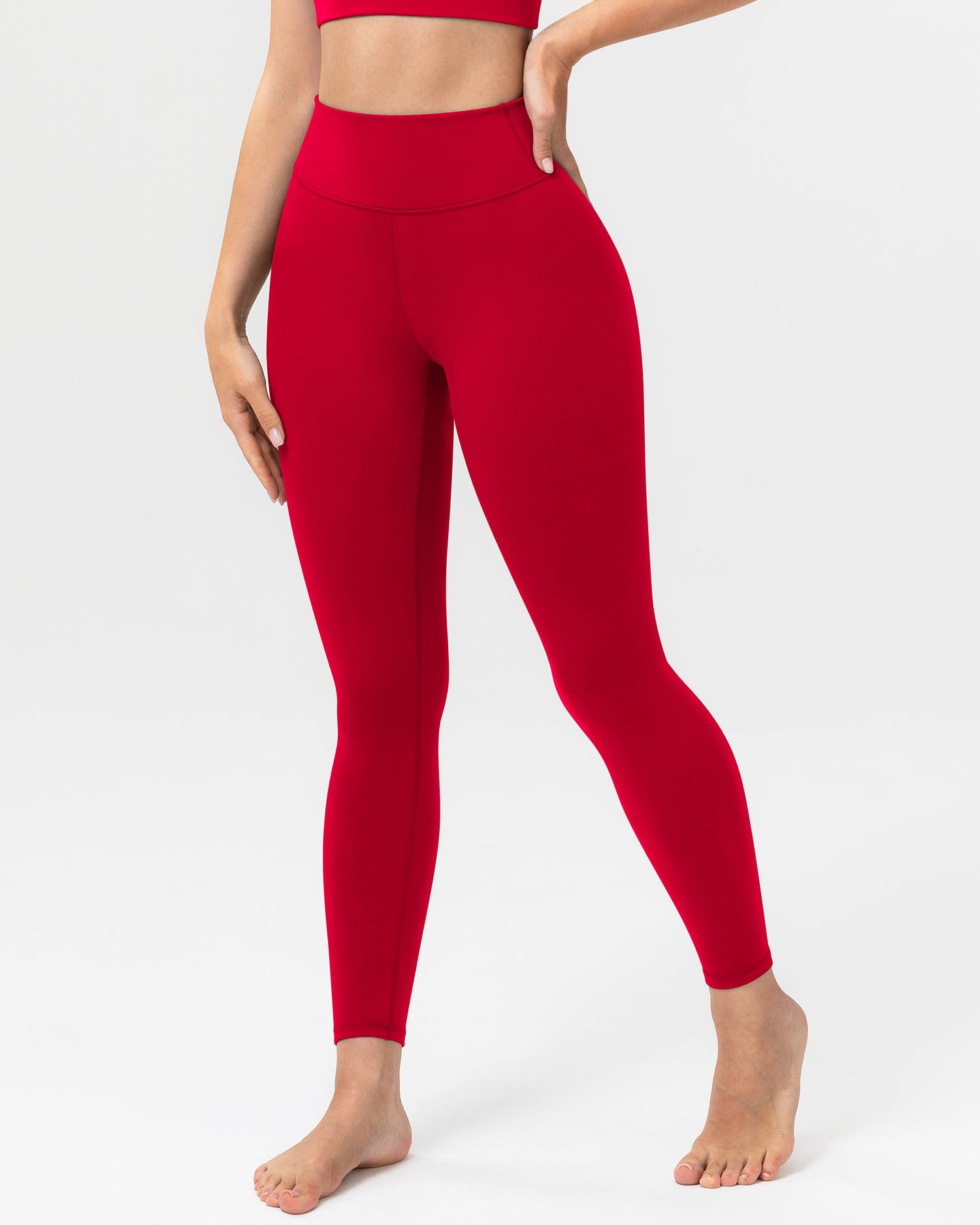 High Waisted Fleece Lined Leggings for Women 256404