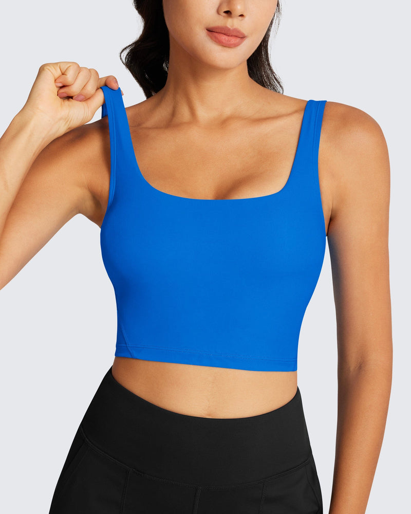 Longline Padded Sports Bra 220408