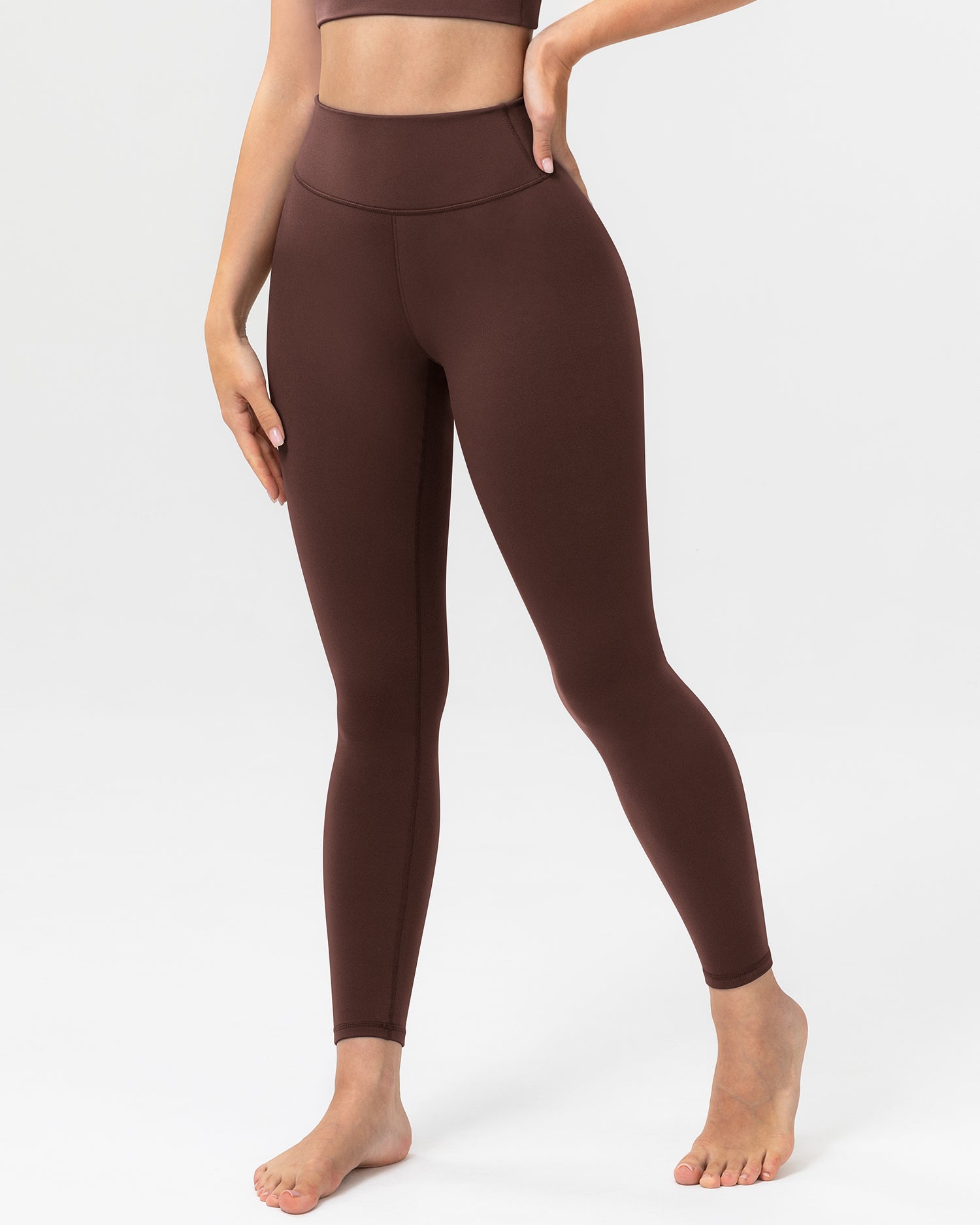 High Waisted Fleece Lined Leggings for Women 256404