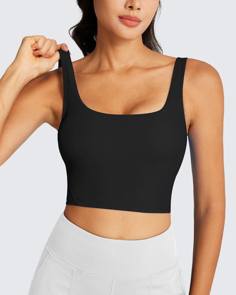 Longline Padded Sports Bra 220408