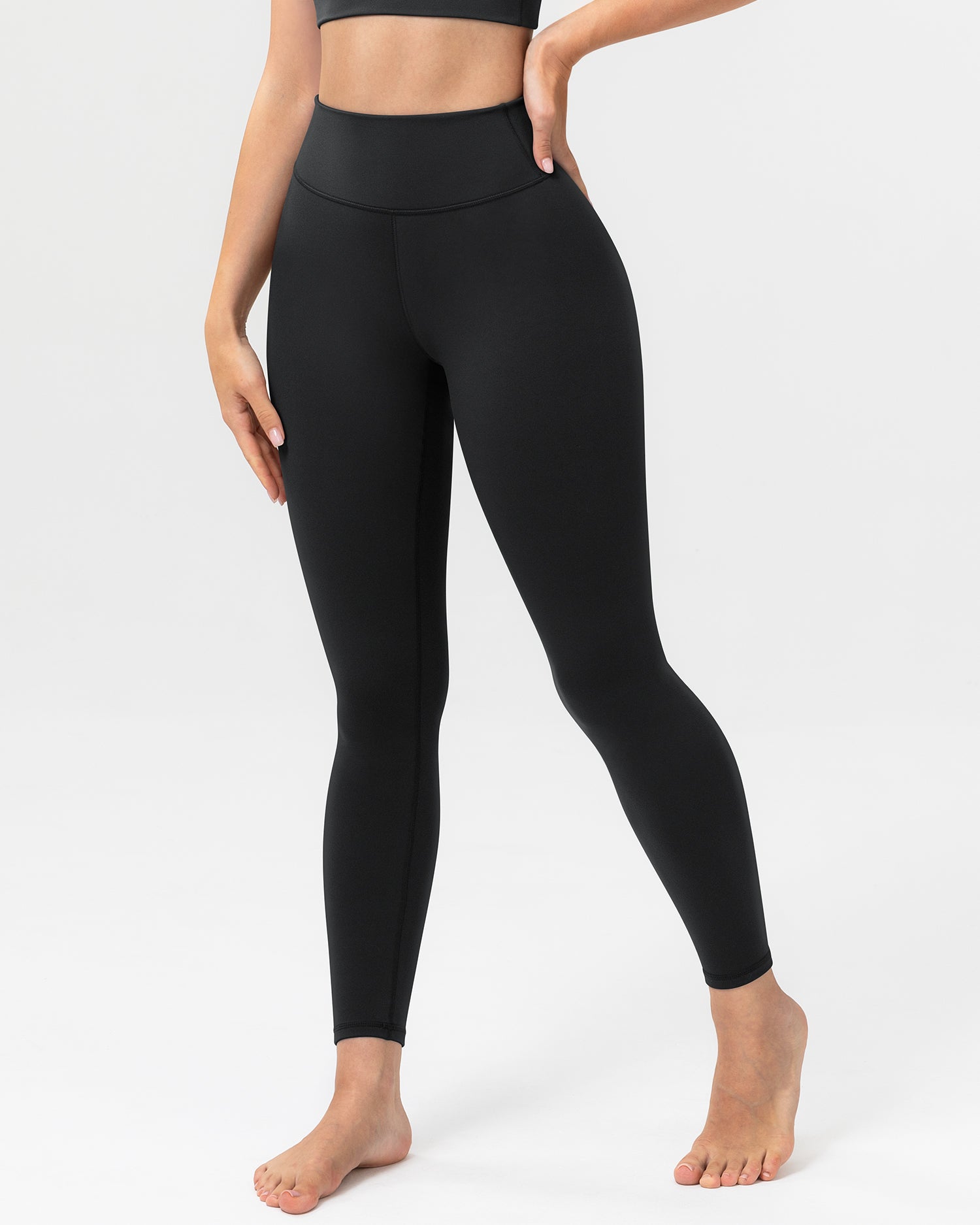 High Waisted Fleece Lined Leggings for Women 256404