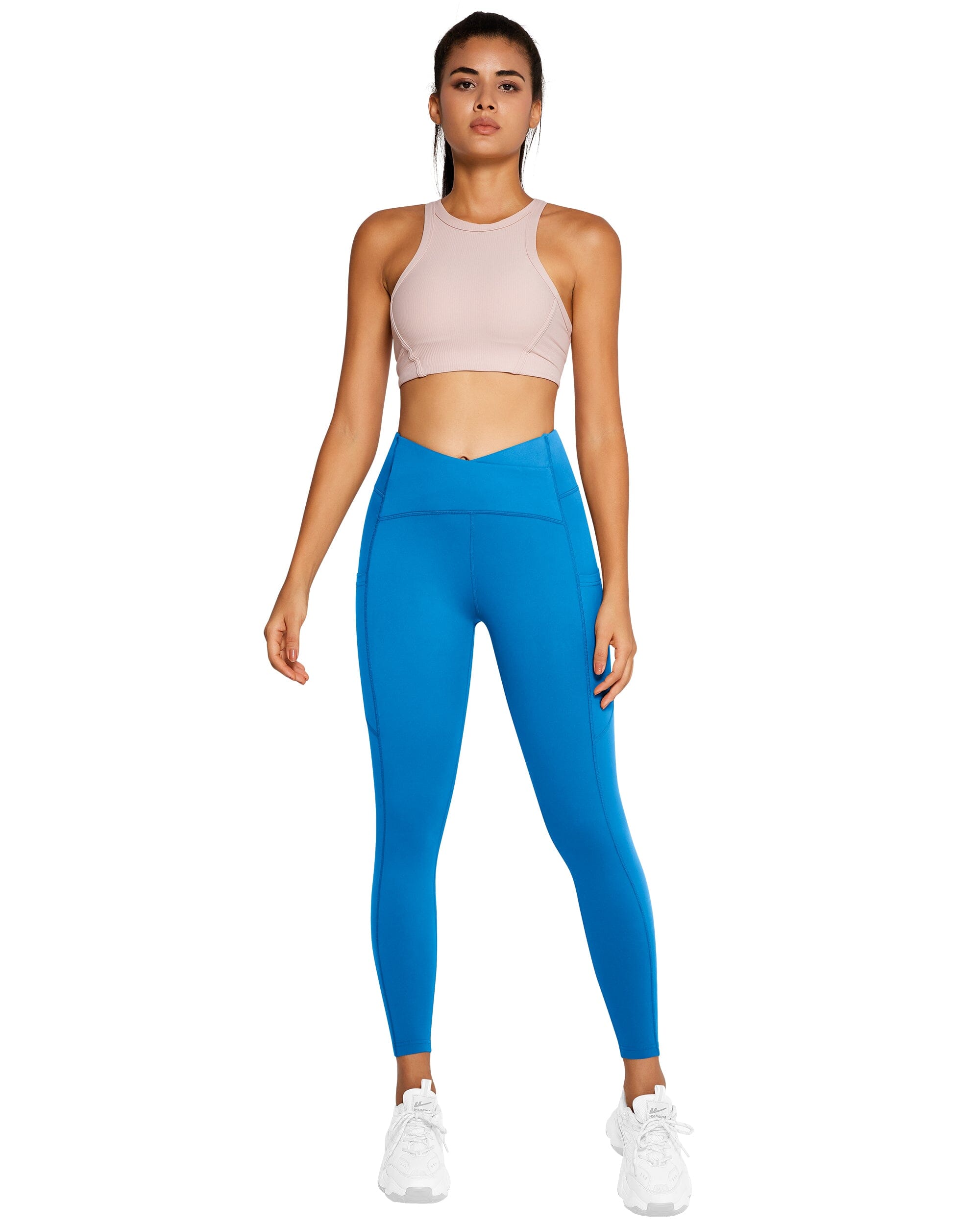 Crossover High Waisted Leggings 230204