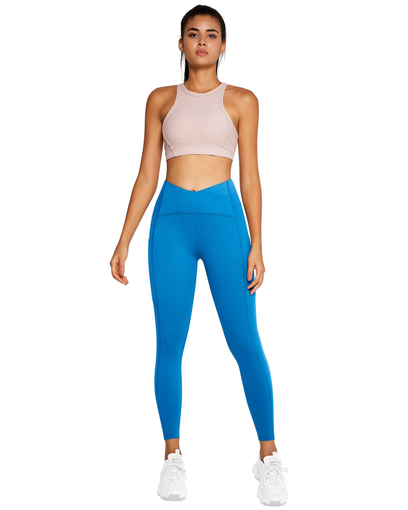 Crossover High Waisted Leggings 230204