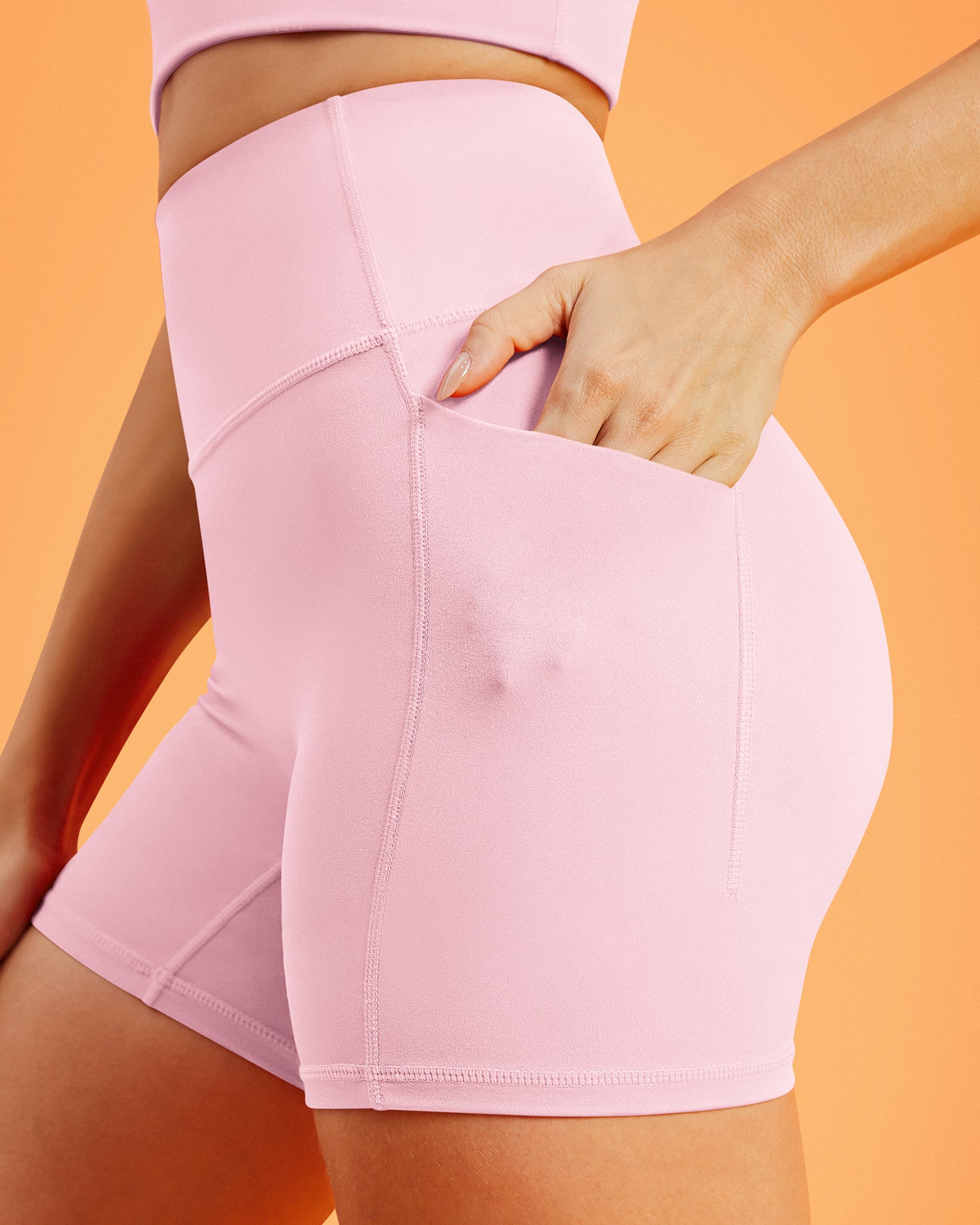 5" Biker Shorts with Pockets 253704