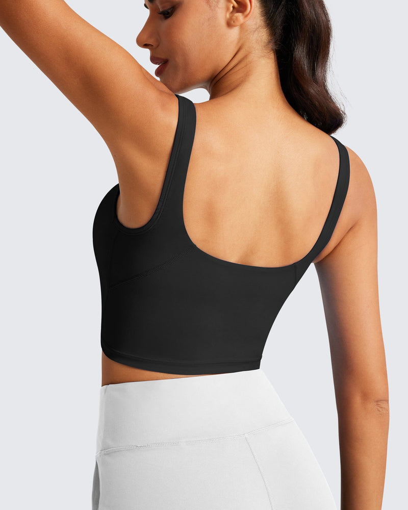 Longline Padded Sports Bra 220408