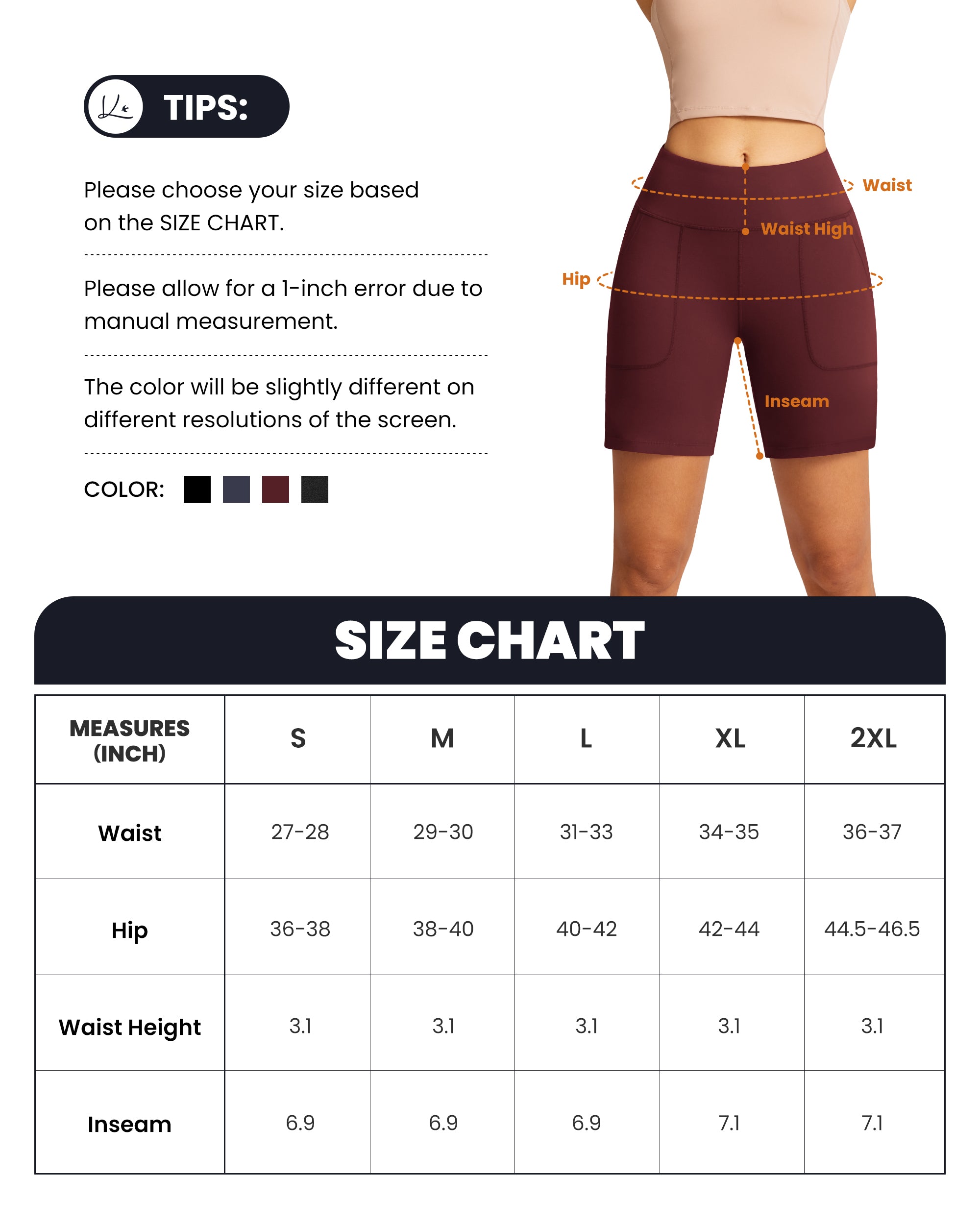 7" Inseam Long Shorts 230112