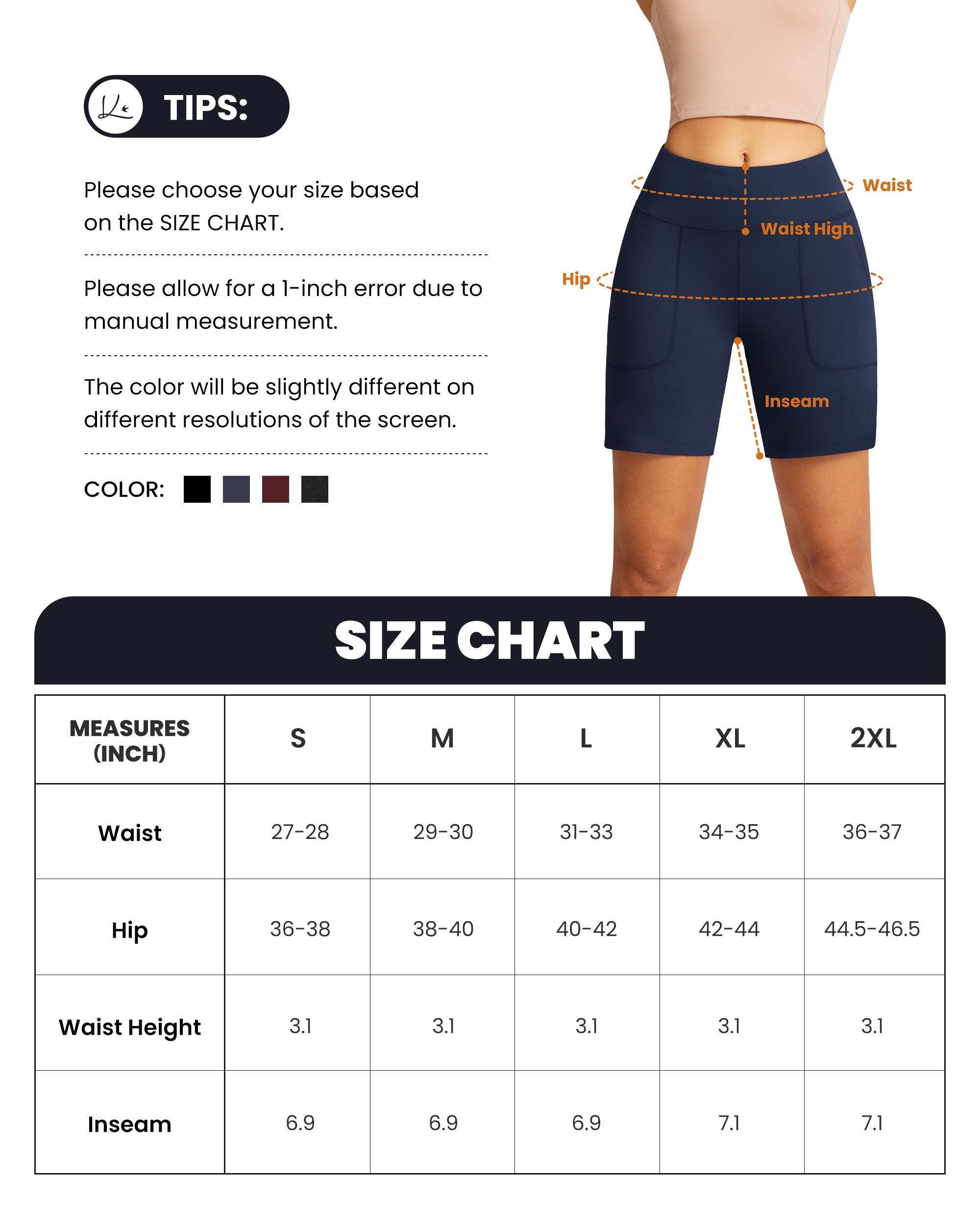 7" Inseam Long Shorts 230112