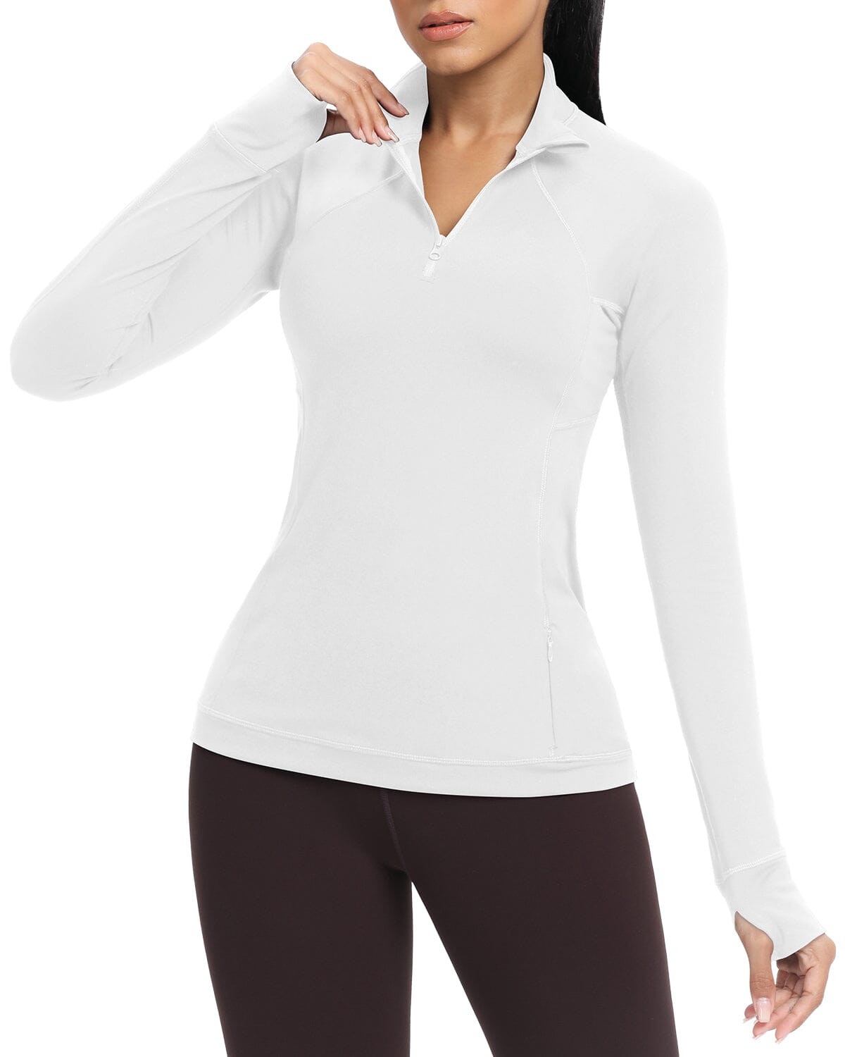 Women's Running Quarter Zip Pullover 220203