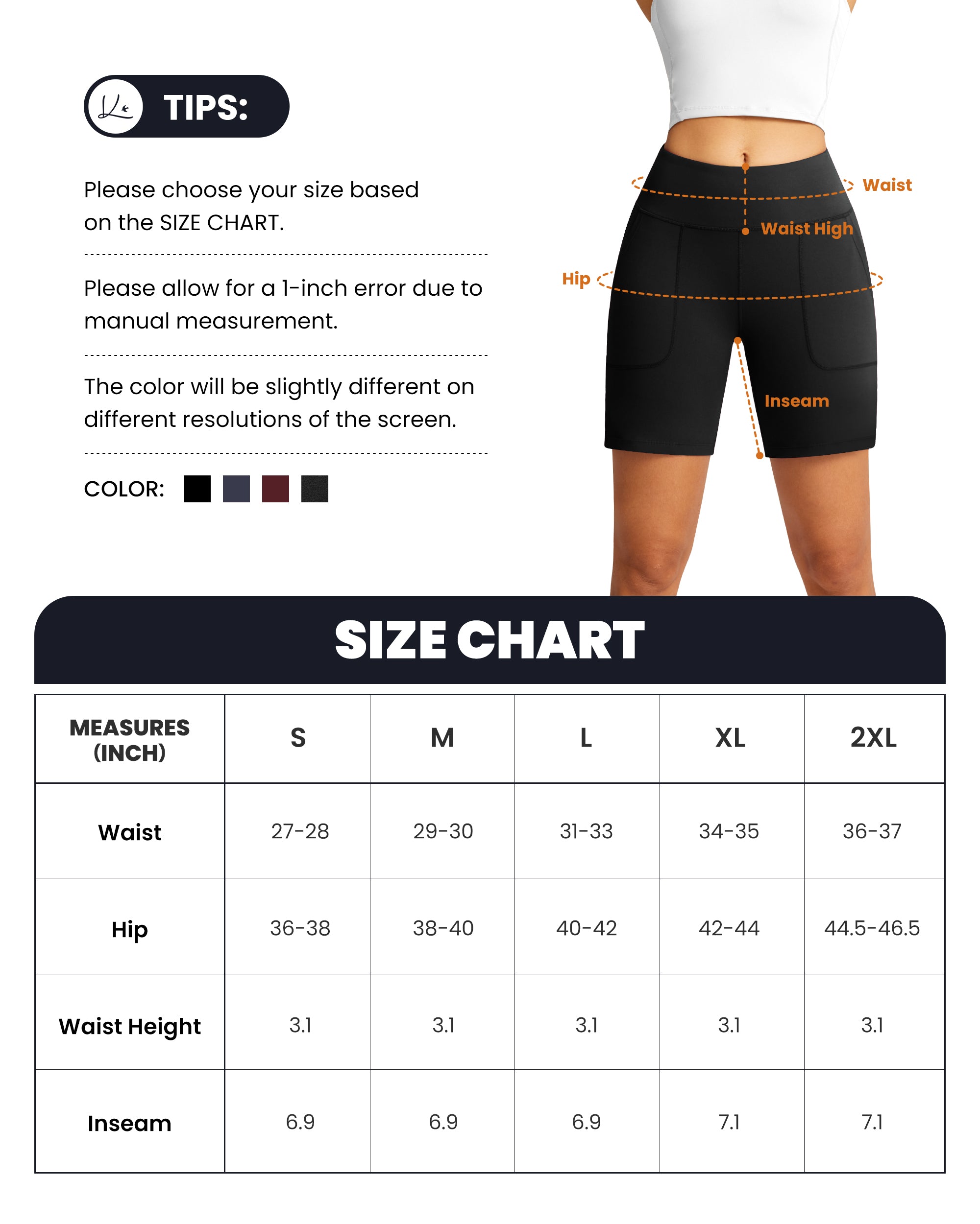 7" Inseam Long Shorts 230112