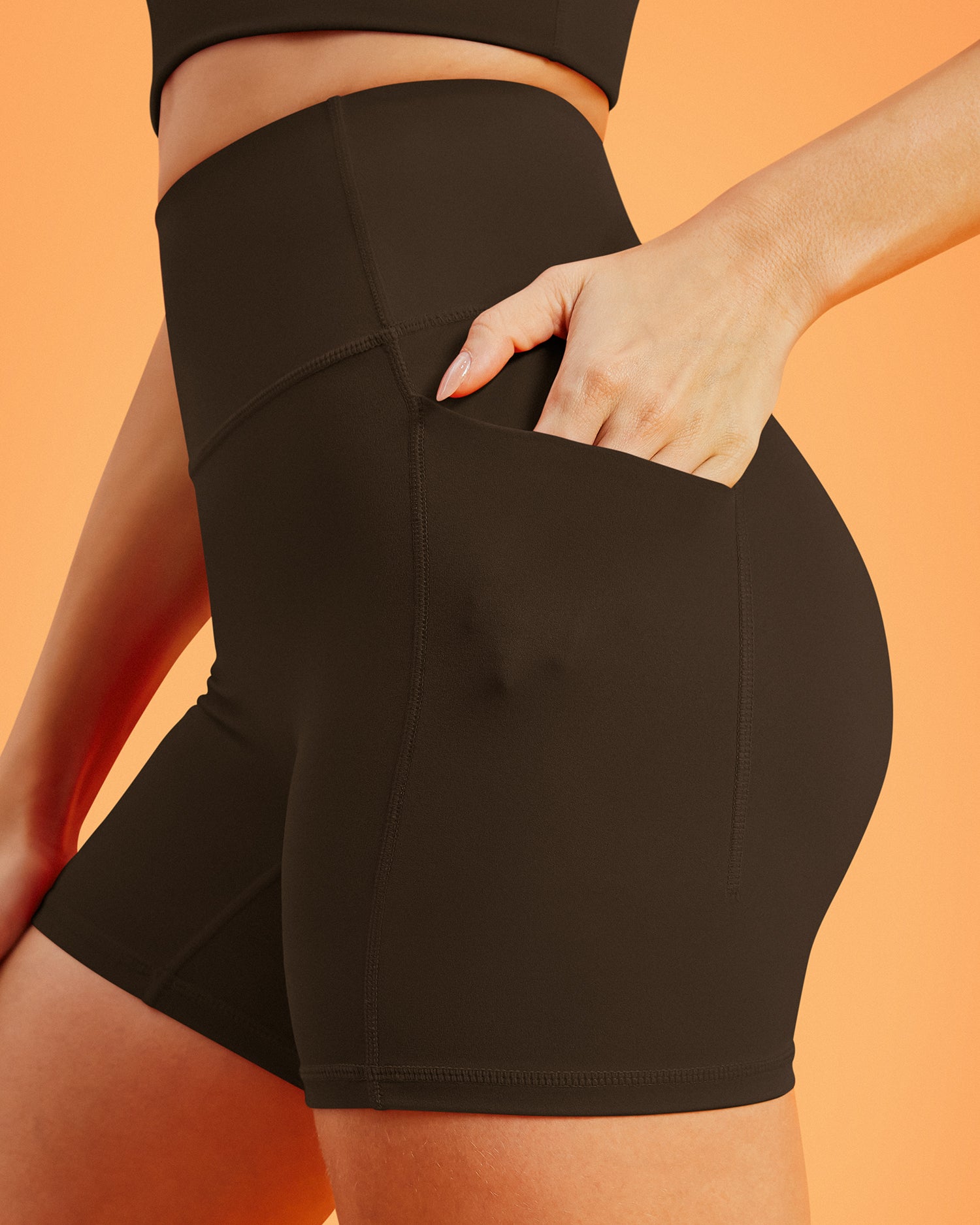 5" Biker Shorts with Pockets 253704